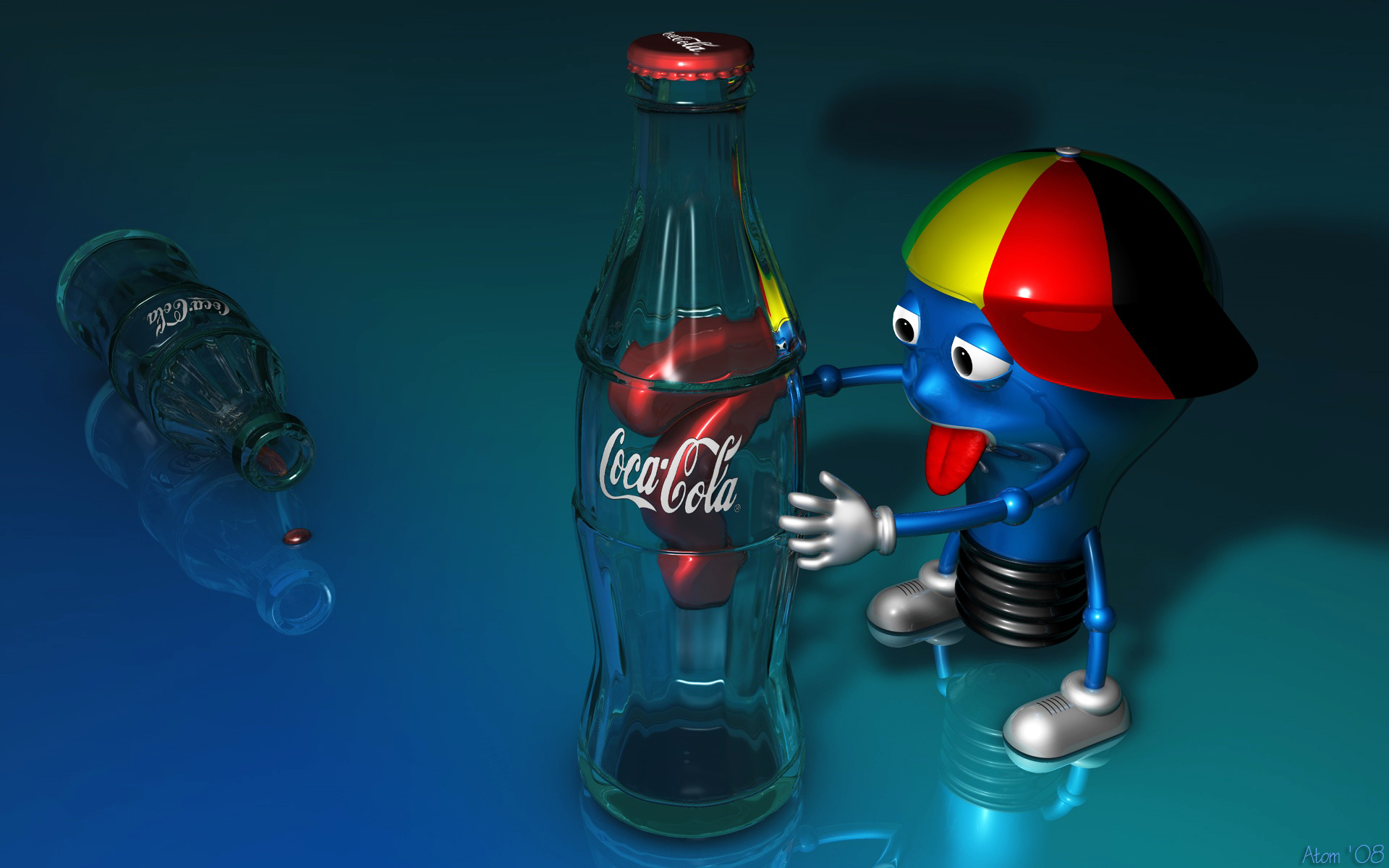 Скачать Coke Bulb обои на рабочий стол