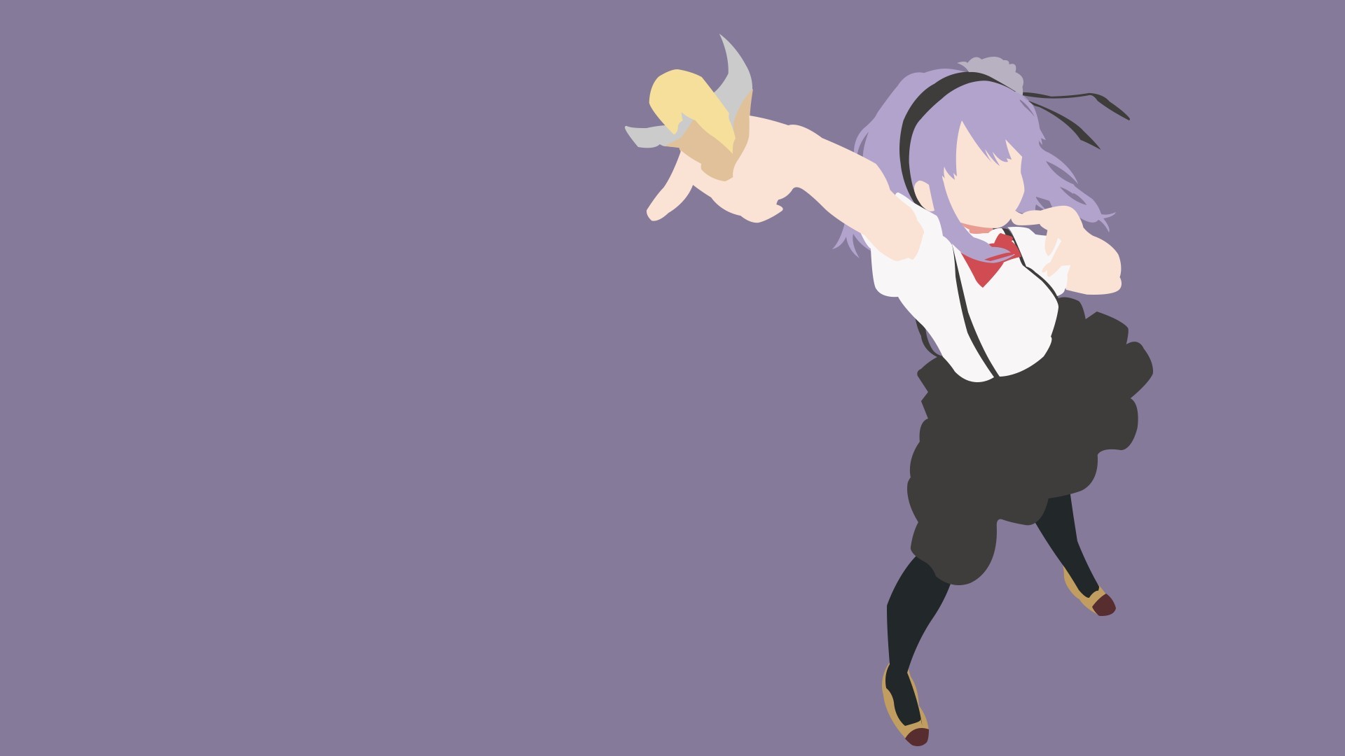 Скачать Dagashi Kashi Minimal обои на рабочий стол