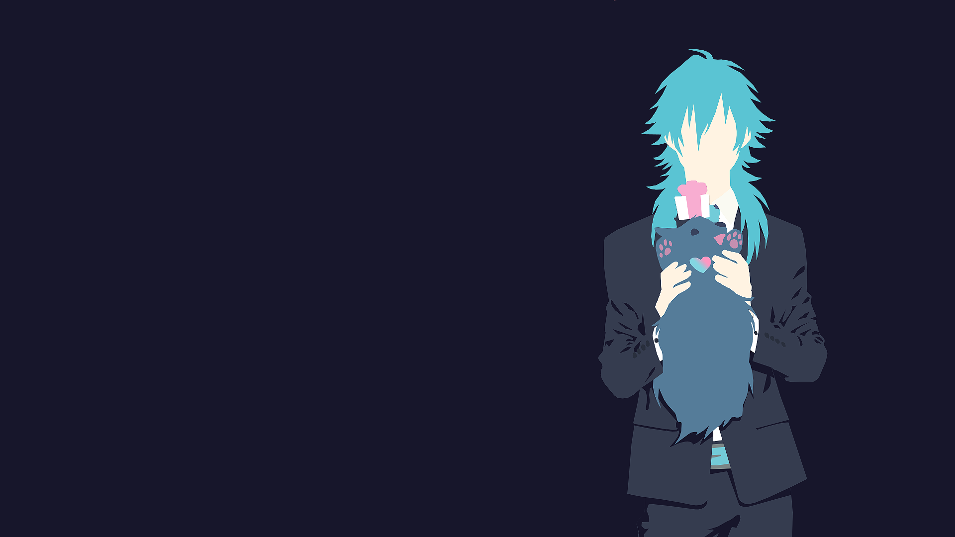 Скачать DRAMAtical Murder Minimal обои на рабочий стол