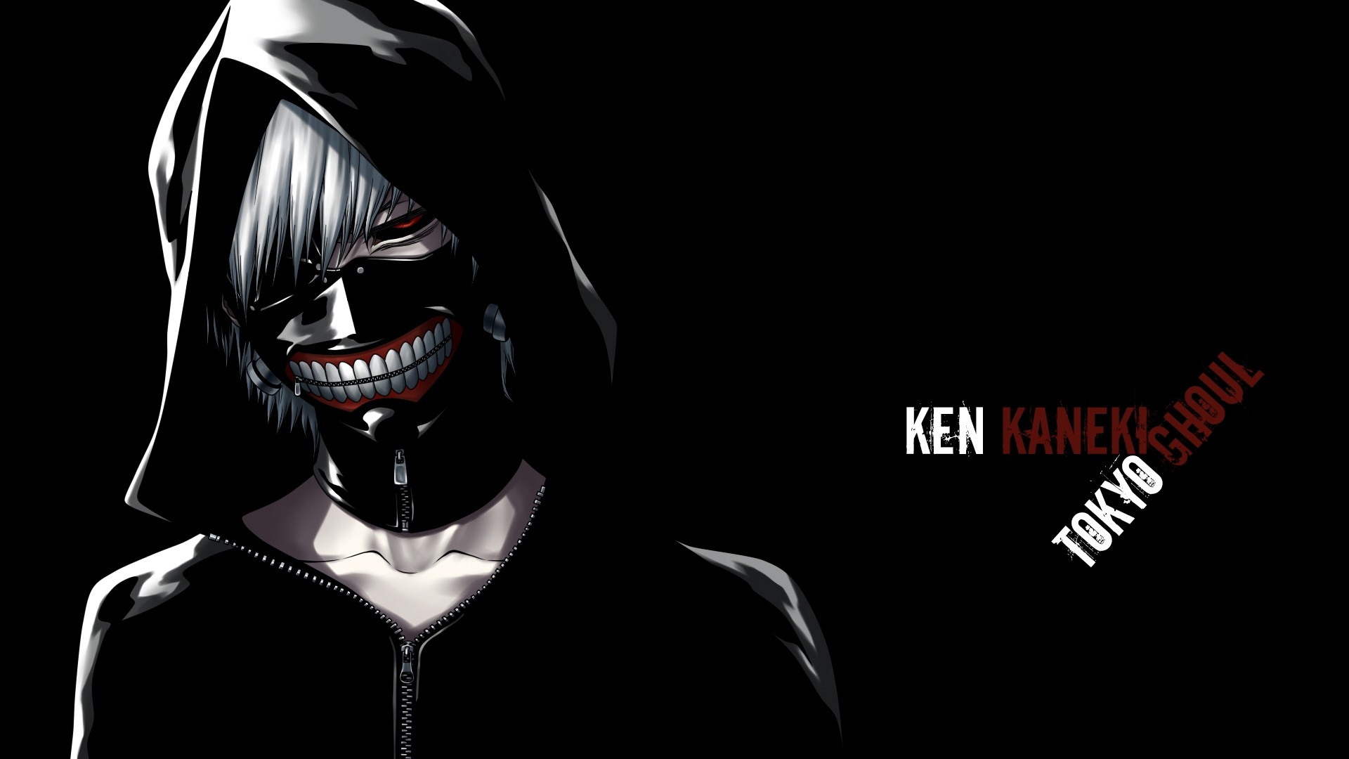 Скачать ken kaneki обои на рабочий стол