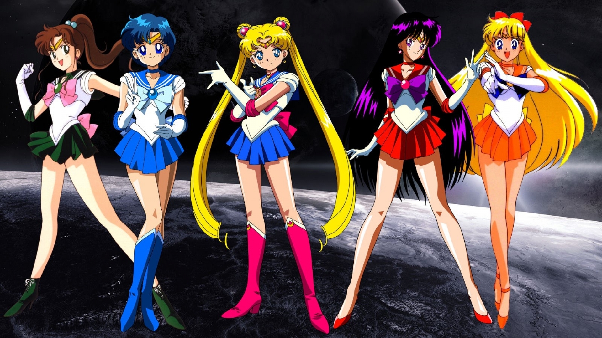 Скачать Sailor Moon обои на рабочий стол