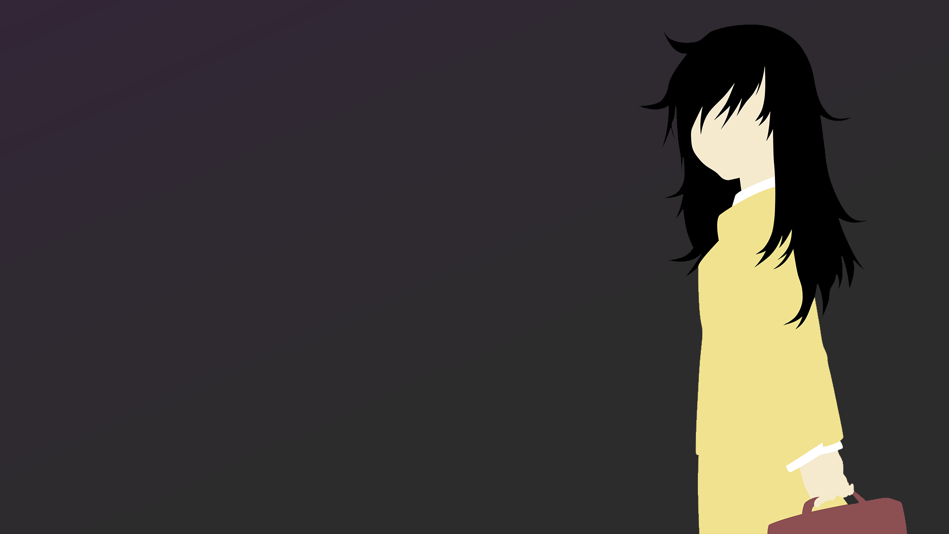 Скачать Watamote Minimal обои на рабочий стол