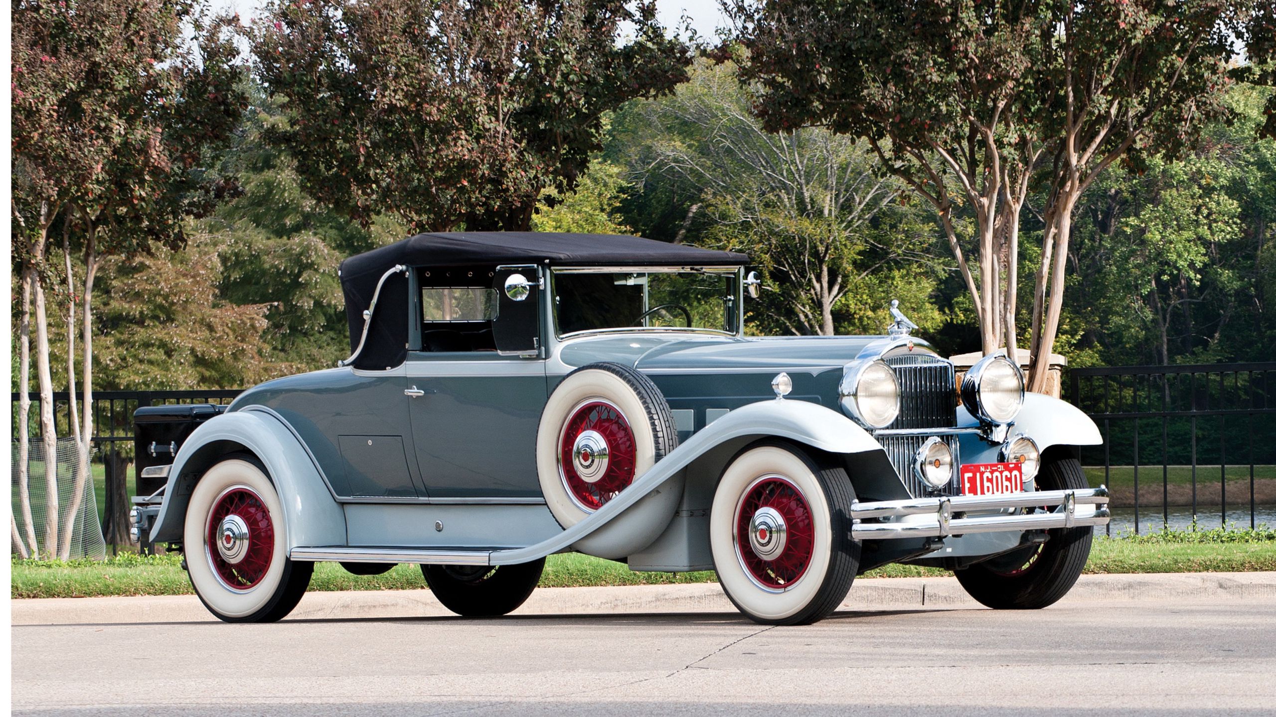 Скачать 1931, packard deluxe eight convertible, coupe обои на рабочий стол