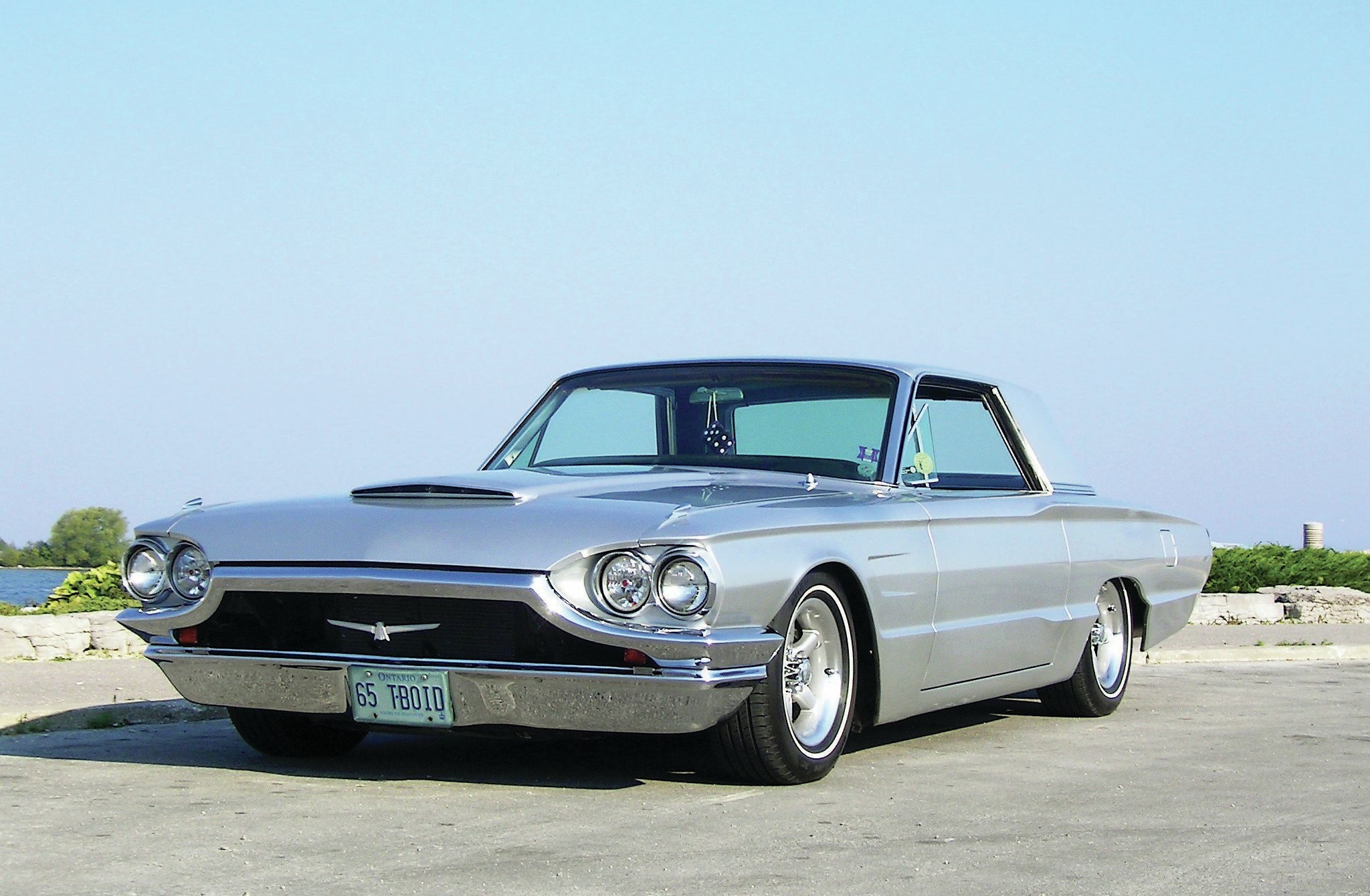 Скачать 1965, ford, thunderbird обои на рабочий стол