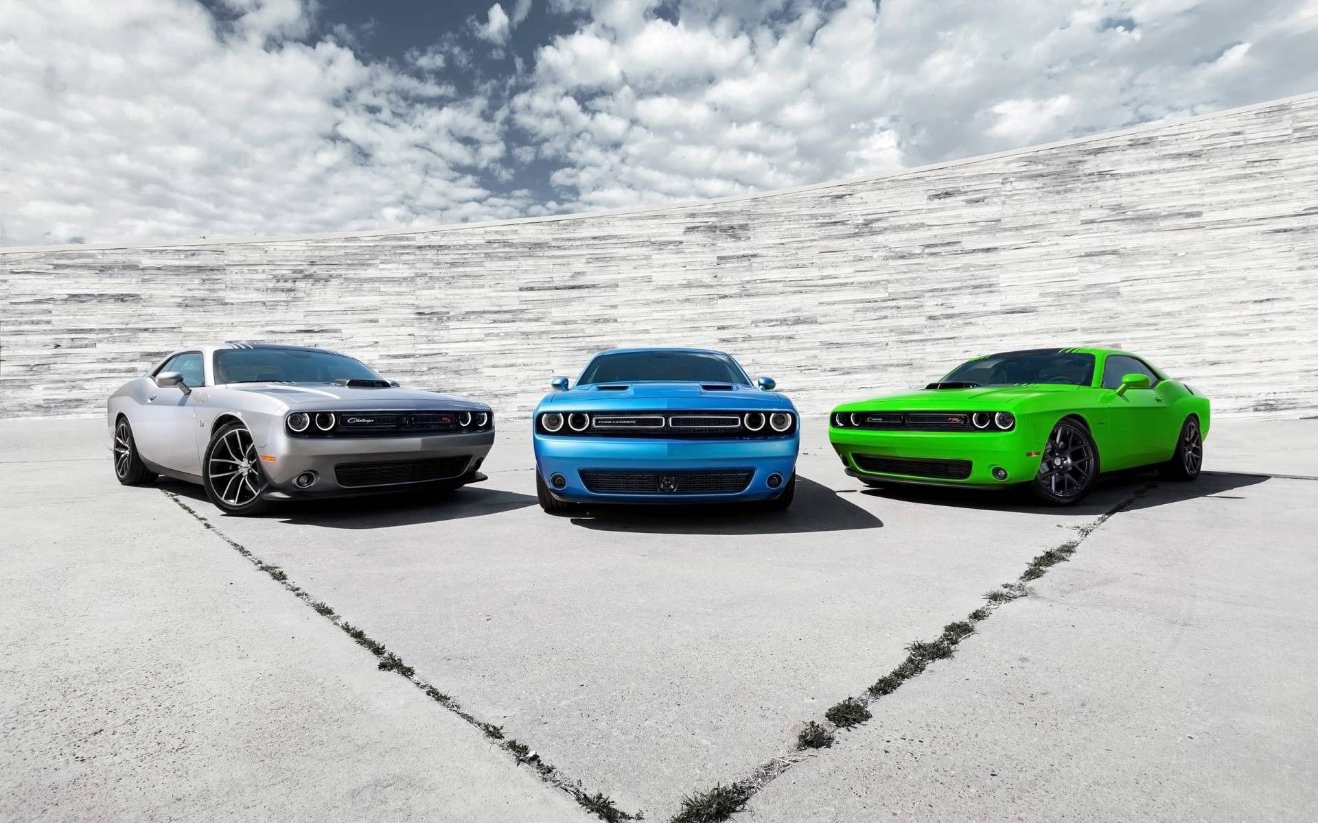 Скачать 2015, dodge, challenger, спорт обои на рабочий стол