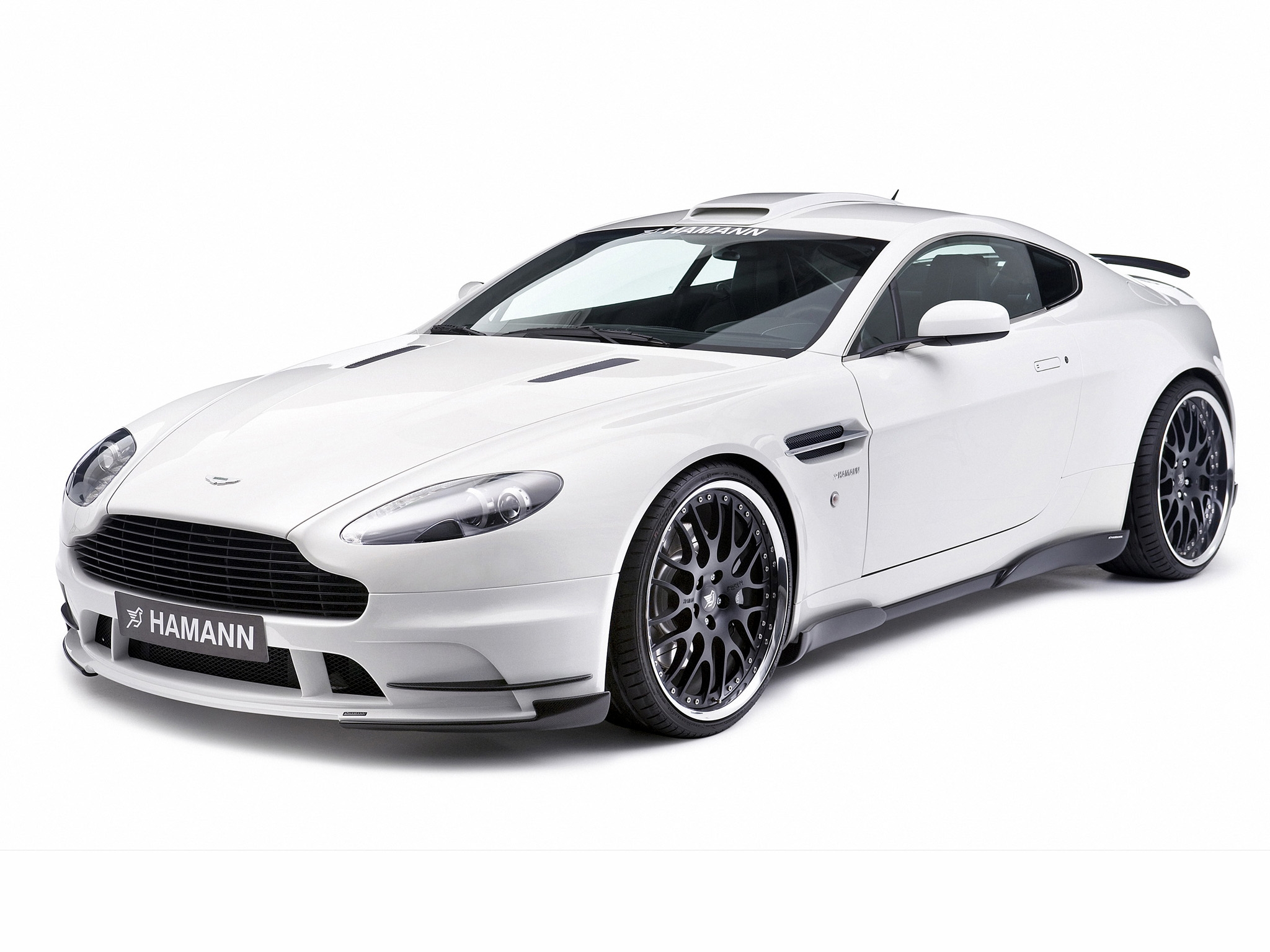 Скачать aston martin, v8, vantage, 2008, белый, вид спереди, авто, астон мартин, спорт обои на рабочий стол