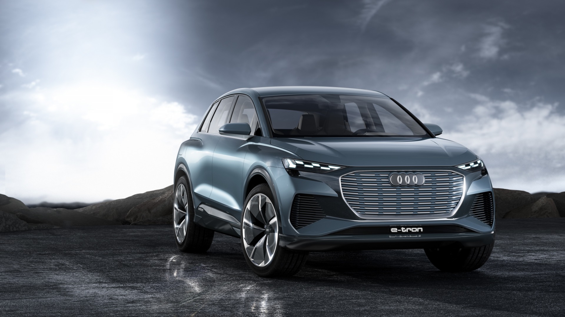 Скачать Audi E-Tron обои на рабочий стол