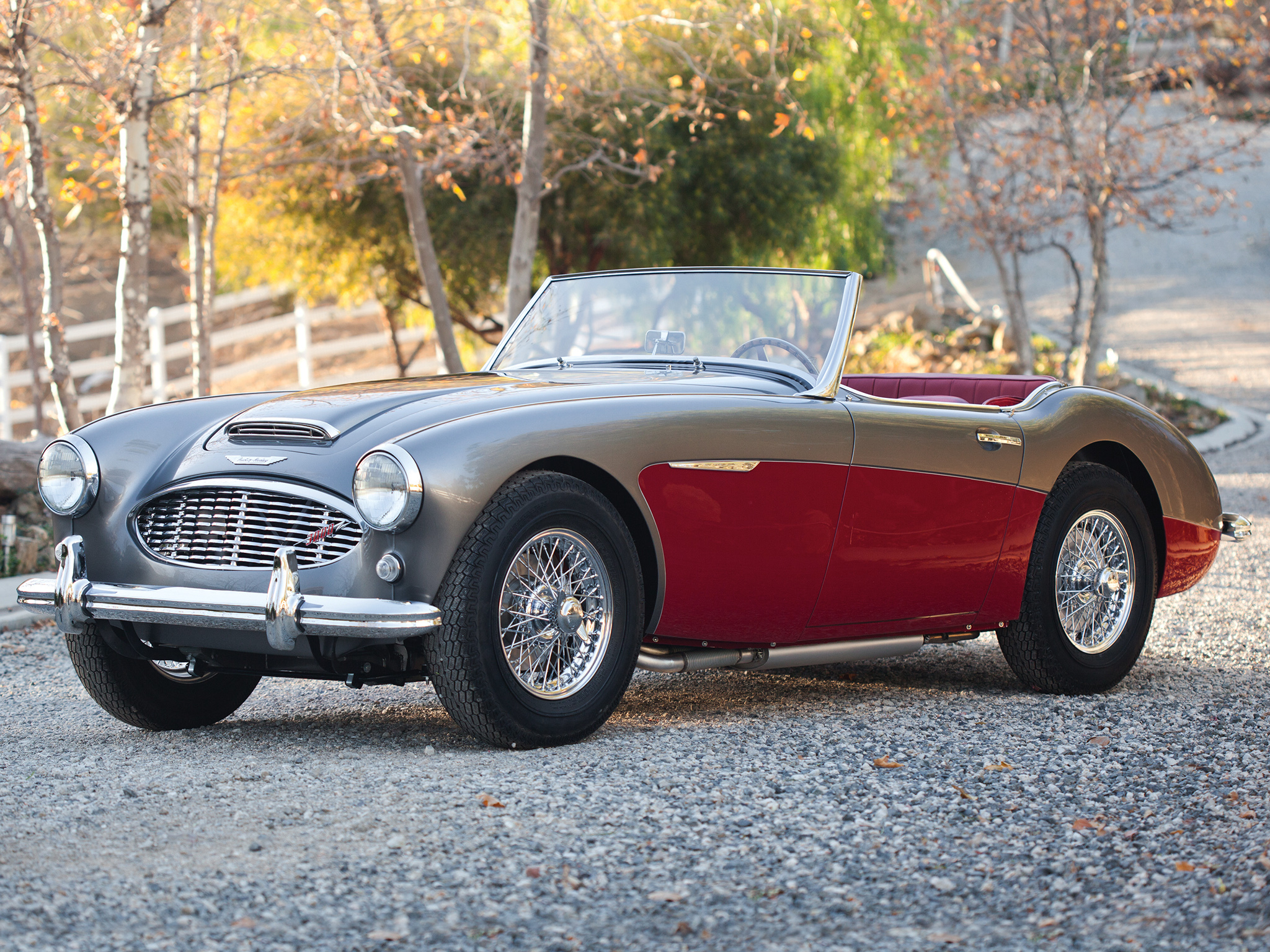 Скачать austin healey, 3000, кабриолет, 1959, ретро обои на рабочий стол