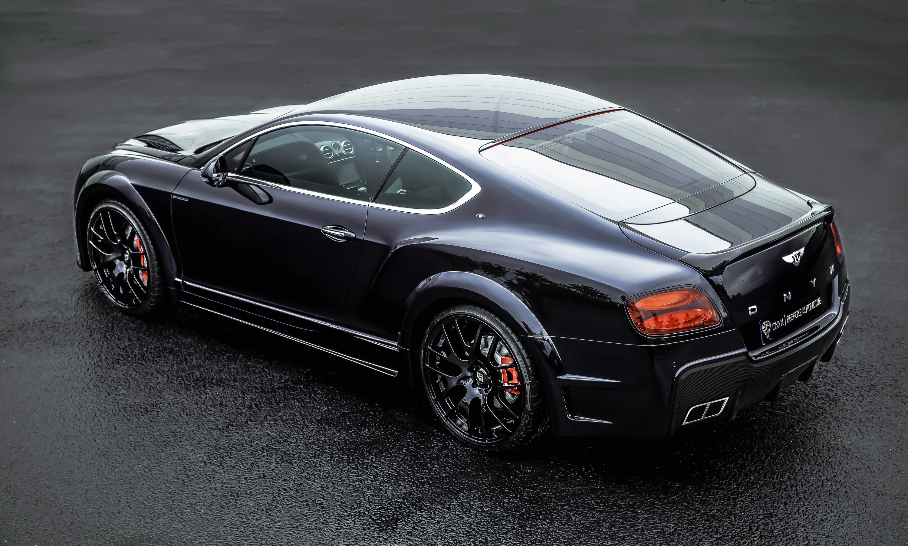 Скачать bentley, continental, gt, onyx, тюнинг, черный обои на рабочий стол