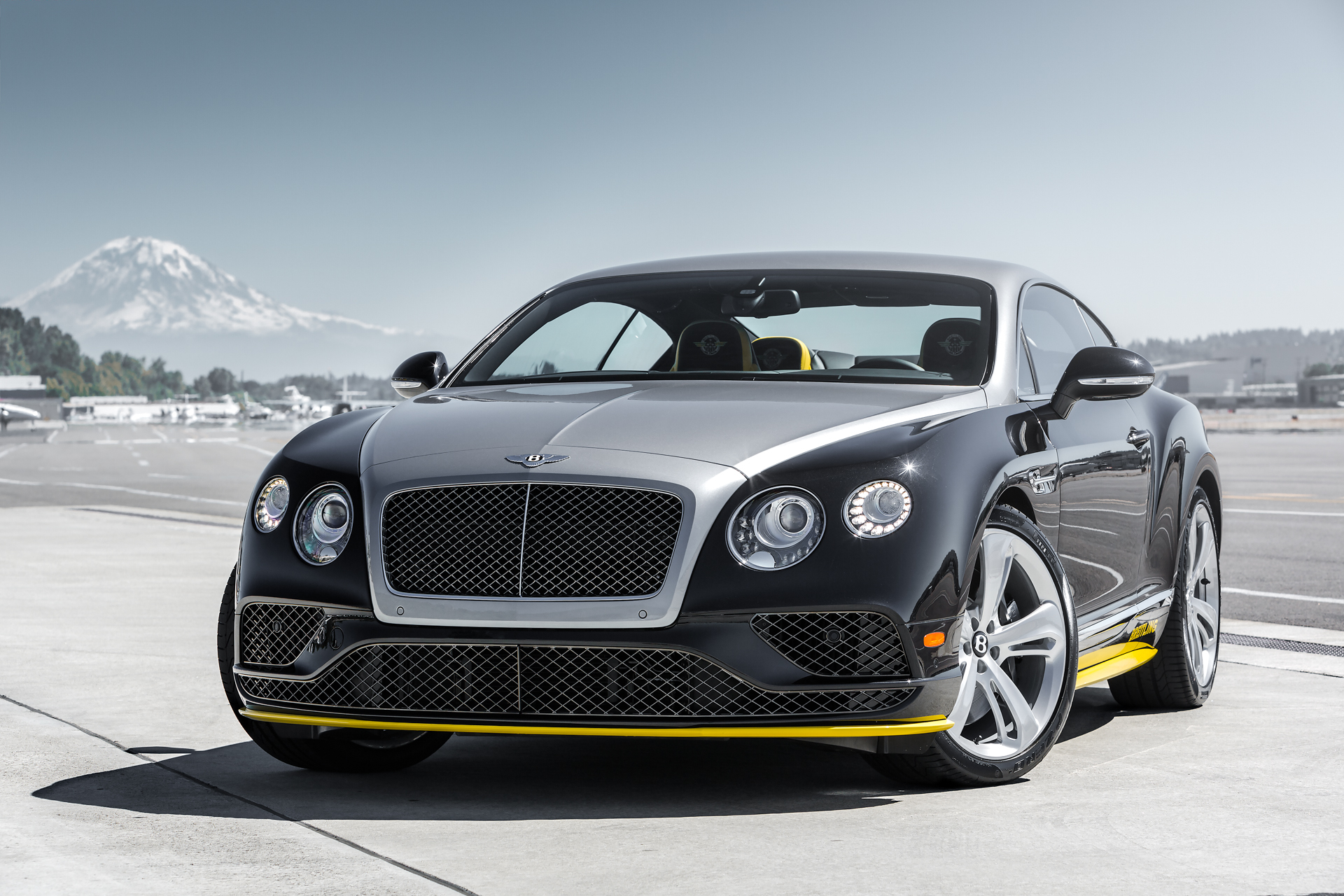 Скачать bentley, continental, gt, вид спереди обои на рабочий стол