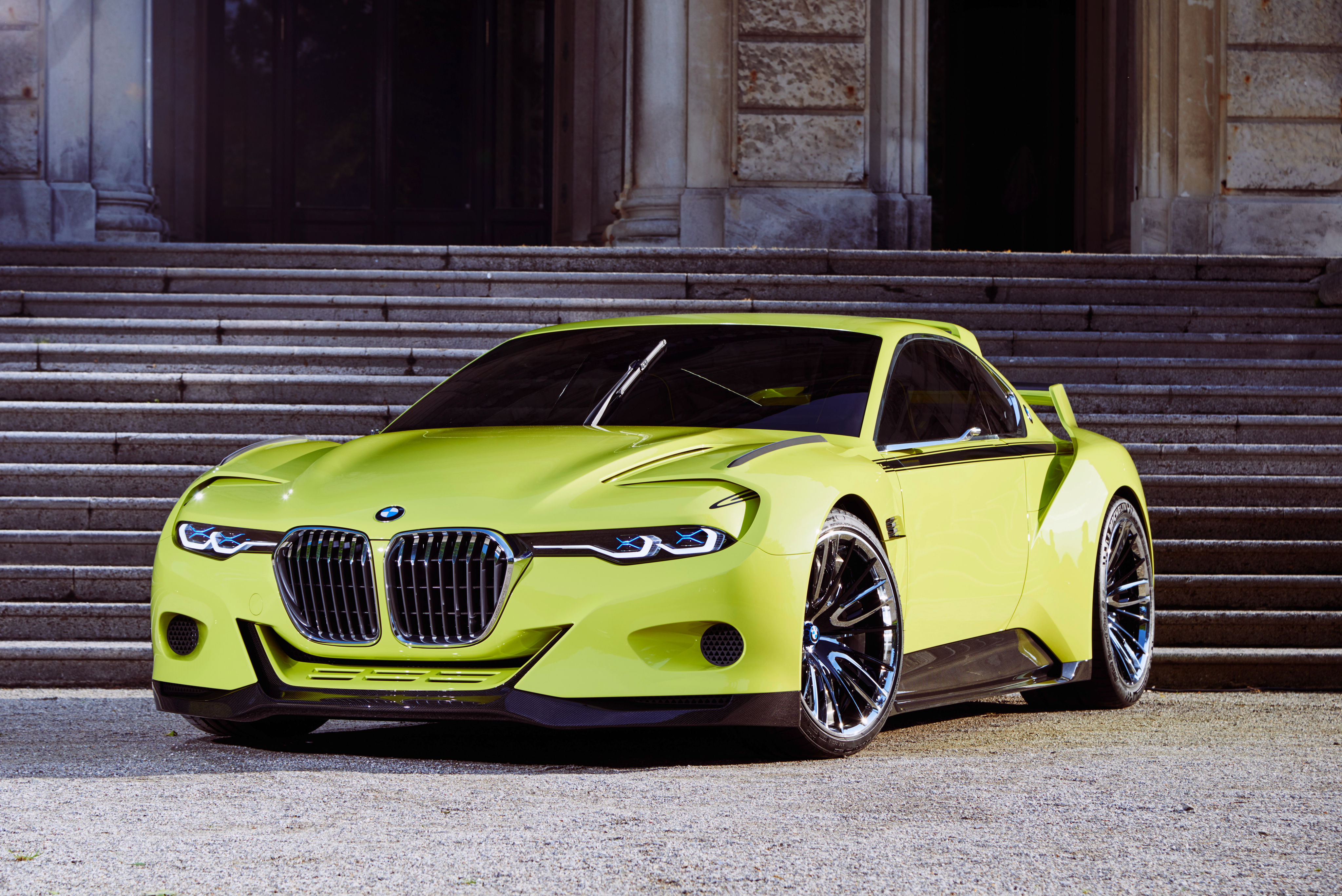 Скачать bmw, csl, hommage, вид сбоку обои на рабочий стол