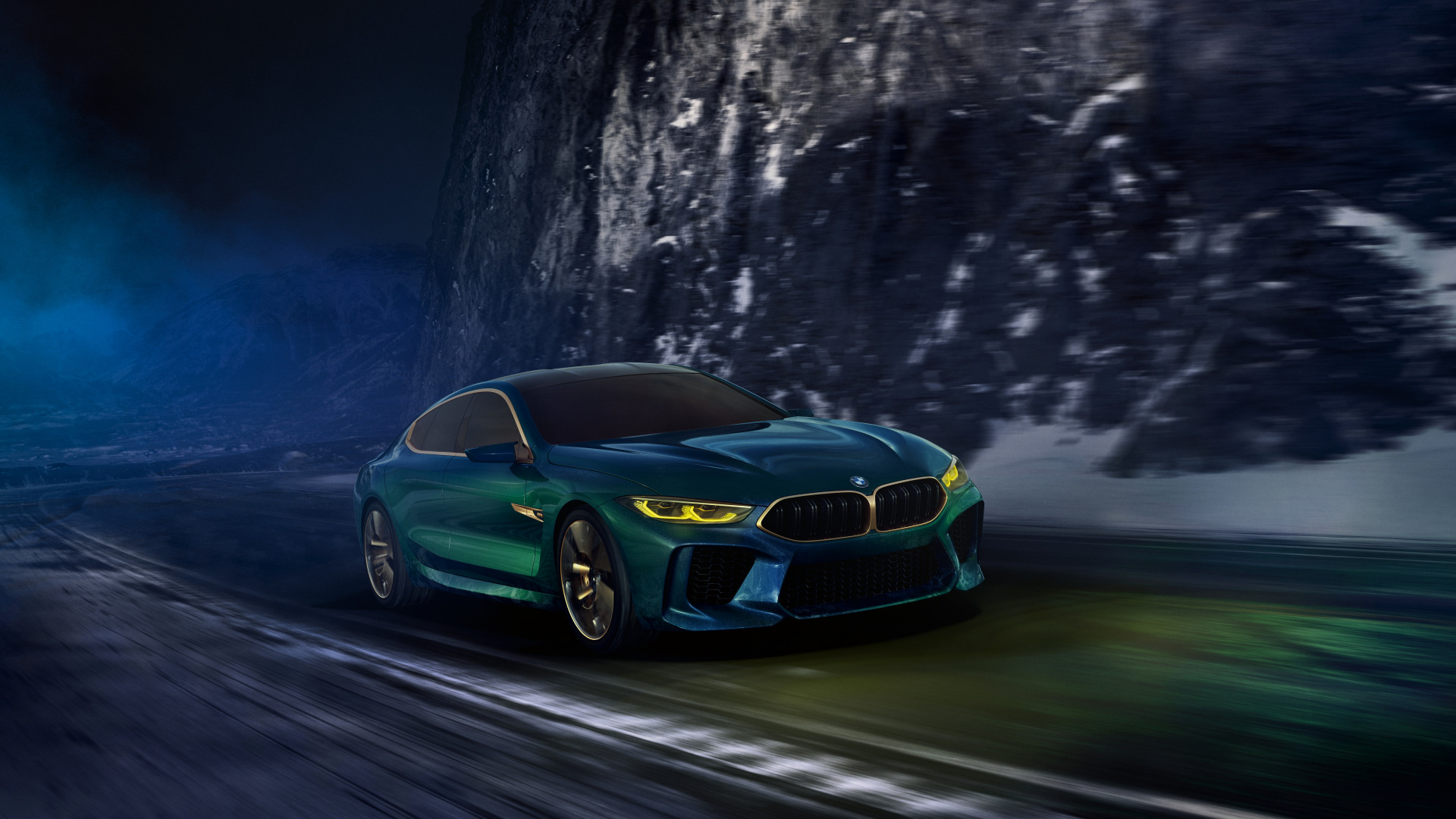 Скачать BMW M8 Gran Coupe Concept обои на рабочий стол