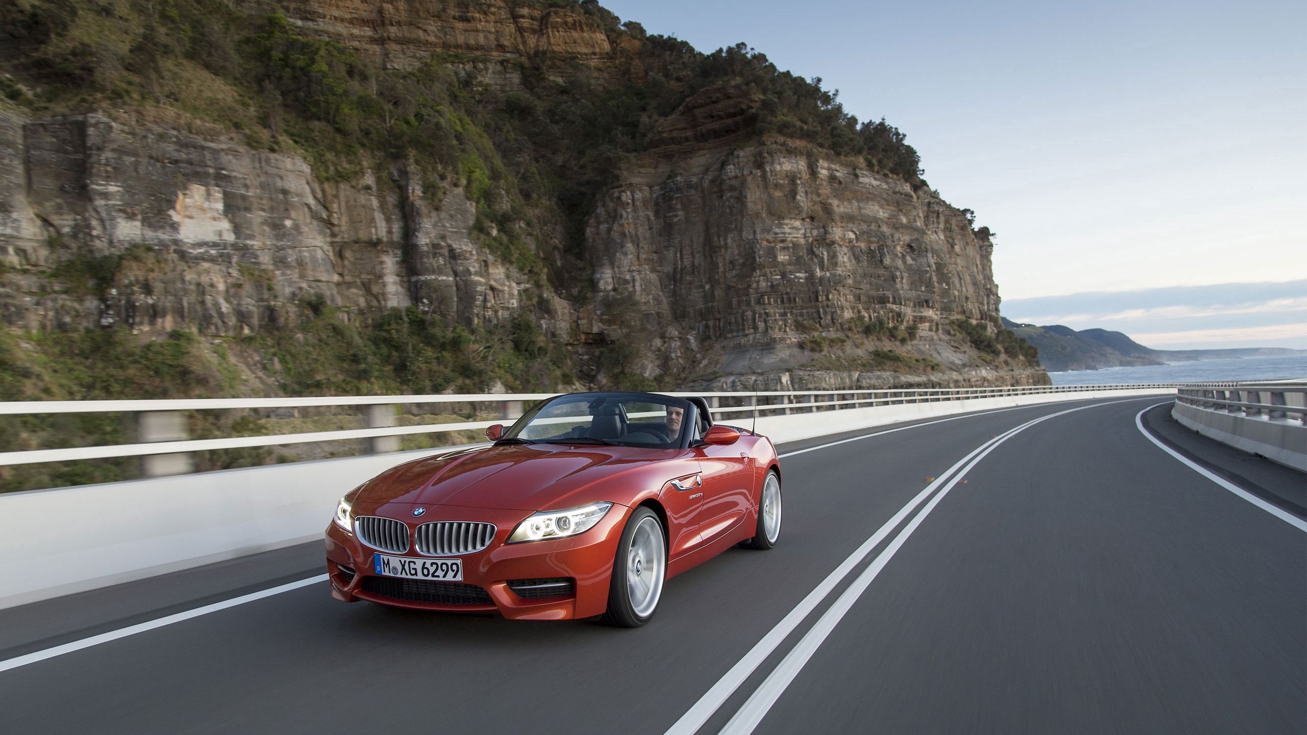 Скачать bmw, z4, кабриолет, поворот обои на рабочий стол