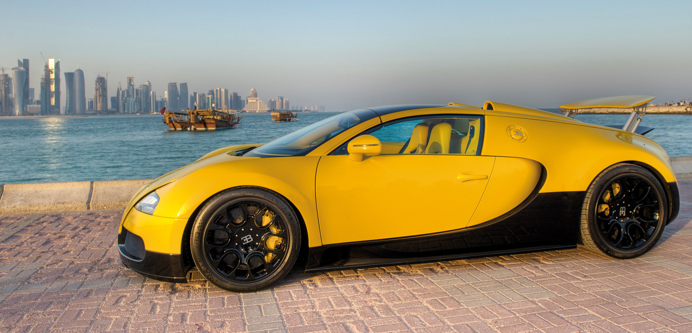 Скачать bugatti, veyron, supercar, grand, sport, 16 4, 2012, бугатти, qatar обои на рабочий стол