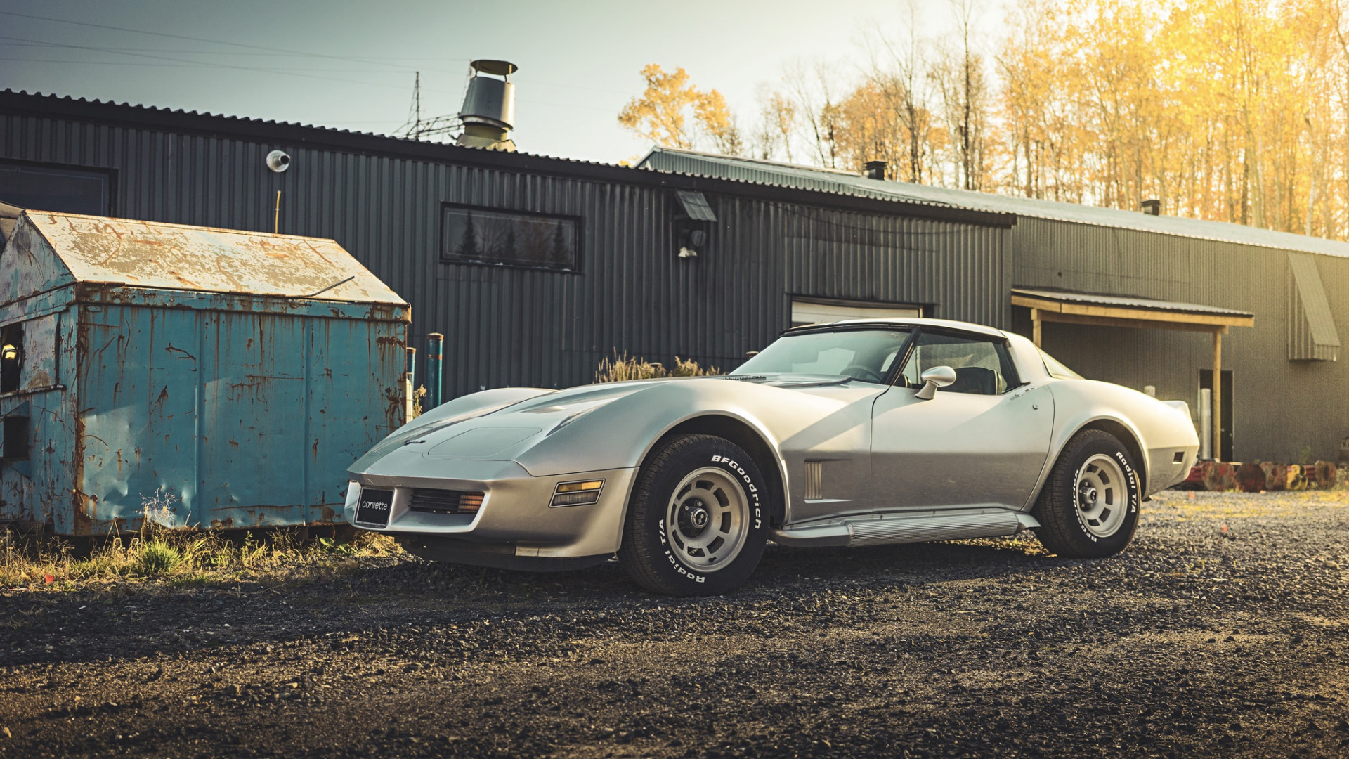 Скачать Chevrolet Corvette 1982 обои на рабочий стол