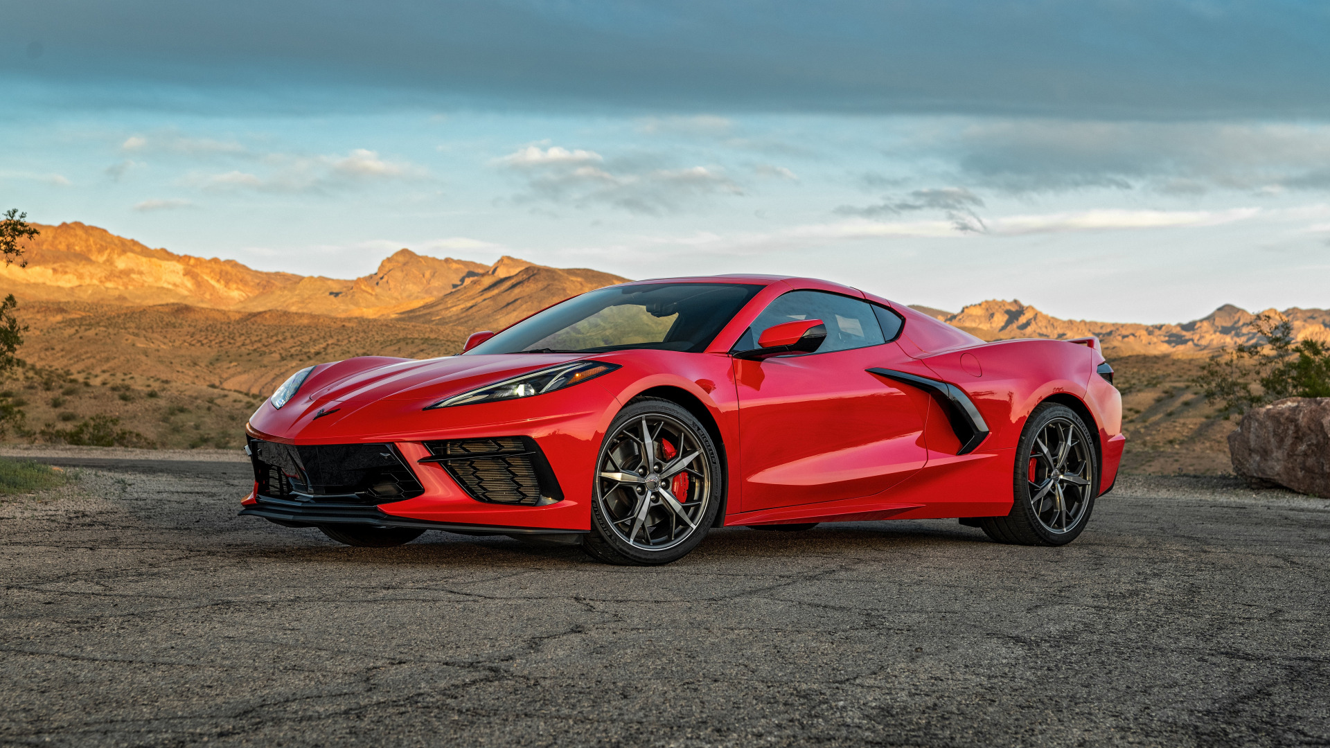 Скачать Chevrolet Corvette Stingray Z51 обои на рабочий стол