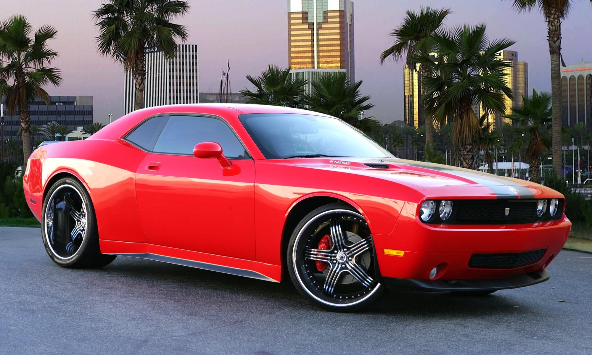 Скачать dodge, asanti, tuning, challenger обои на рабочий стол