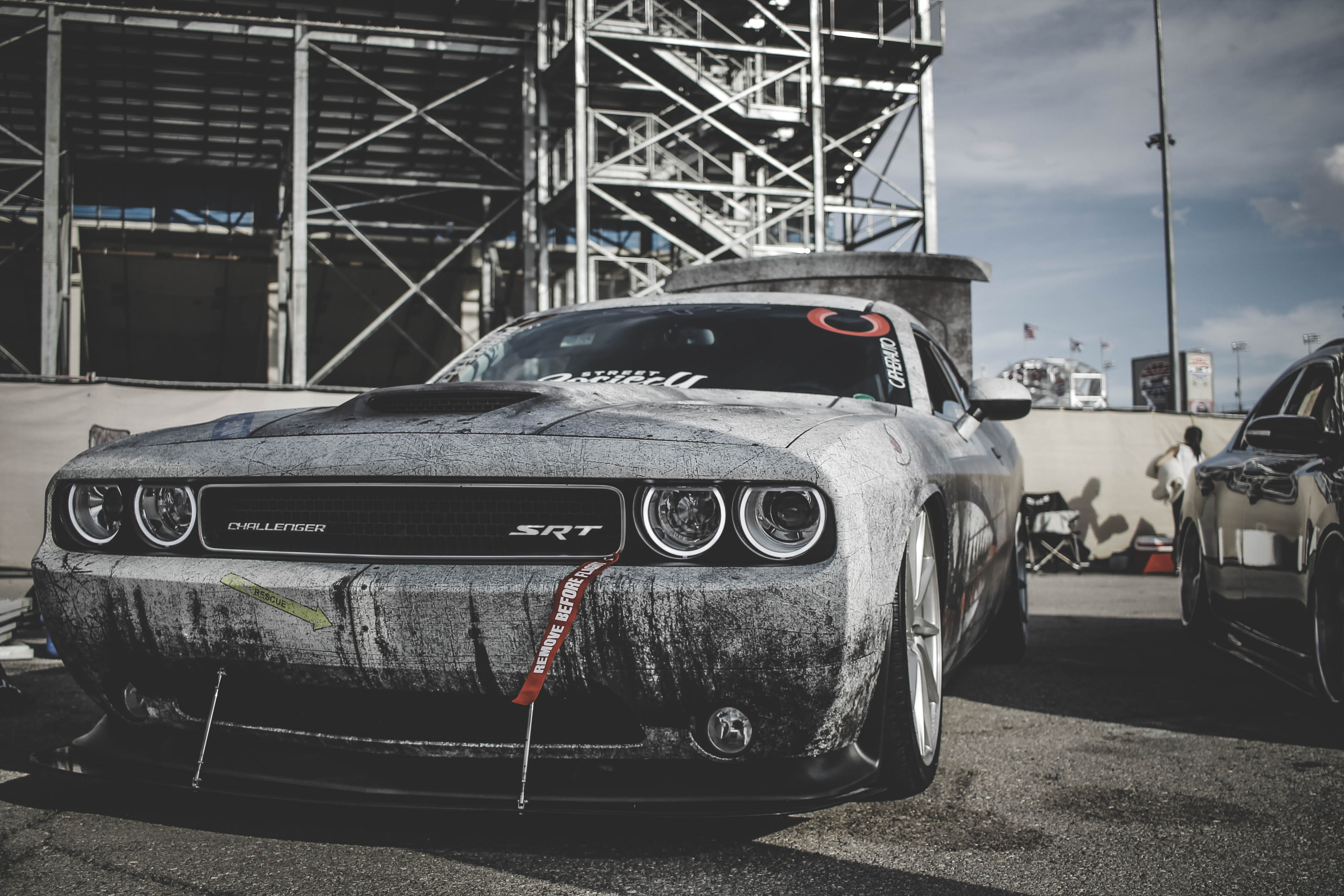 Скачать dodge challenger, dodge, challenger, спорткар, гонки обои на рабочий стол