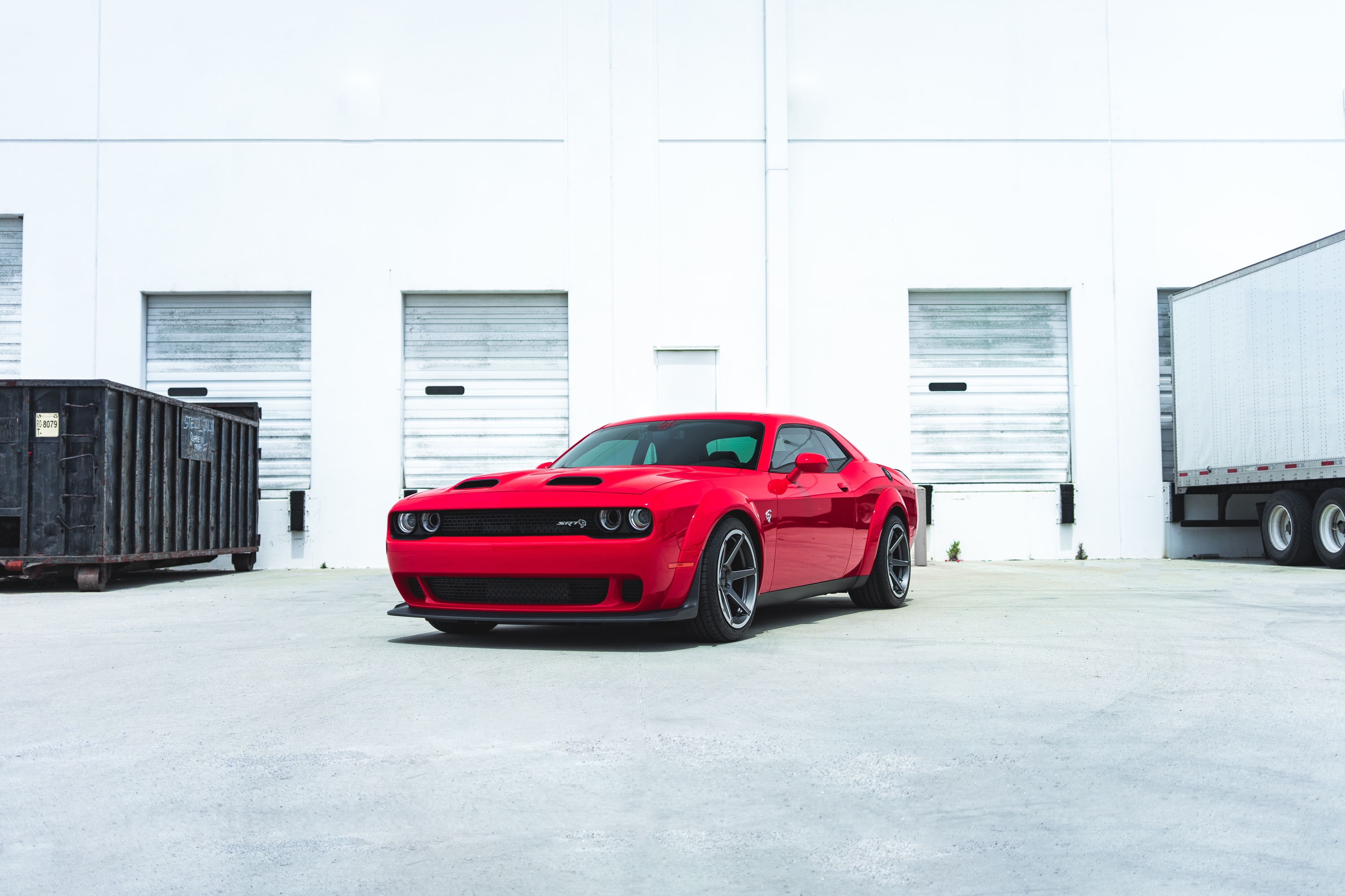 Скачать Dodge Challenger RT Hellcat обои на рабочий стол