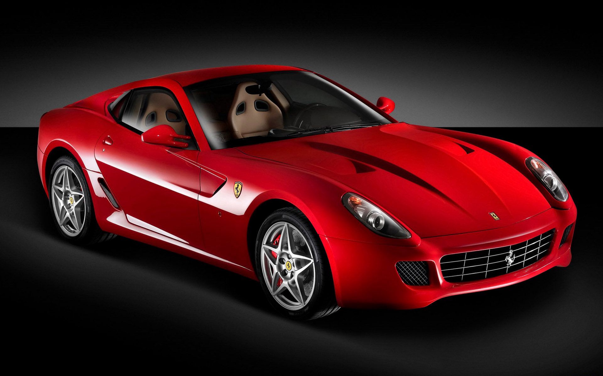 Скачать ferrari, scaglietti, красный, феррари обои на рабочий стол