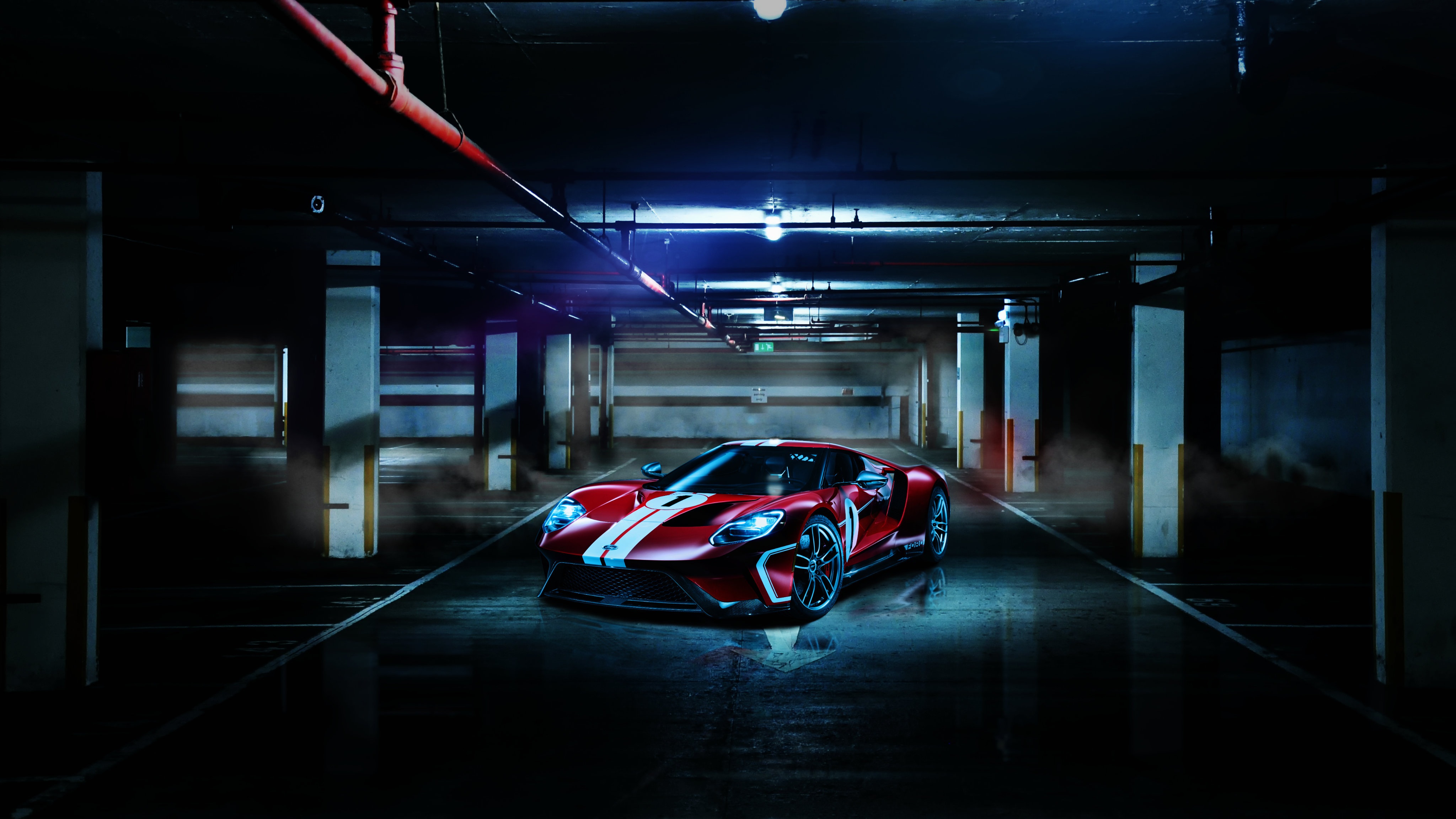 Скачать ford gt, ford, спорткар, тюнинг обои на рабочий стол