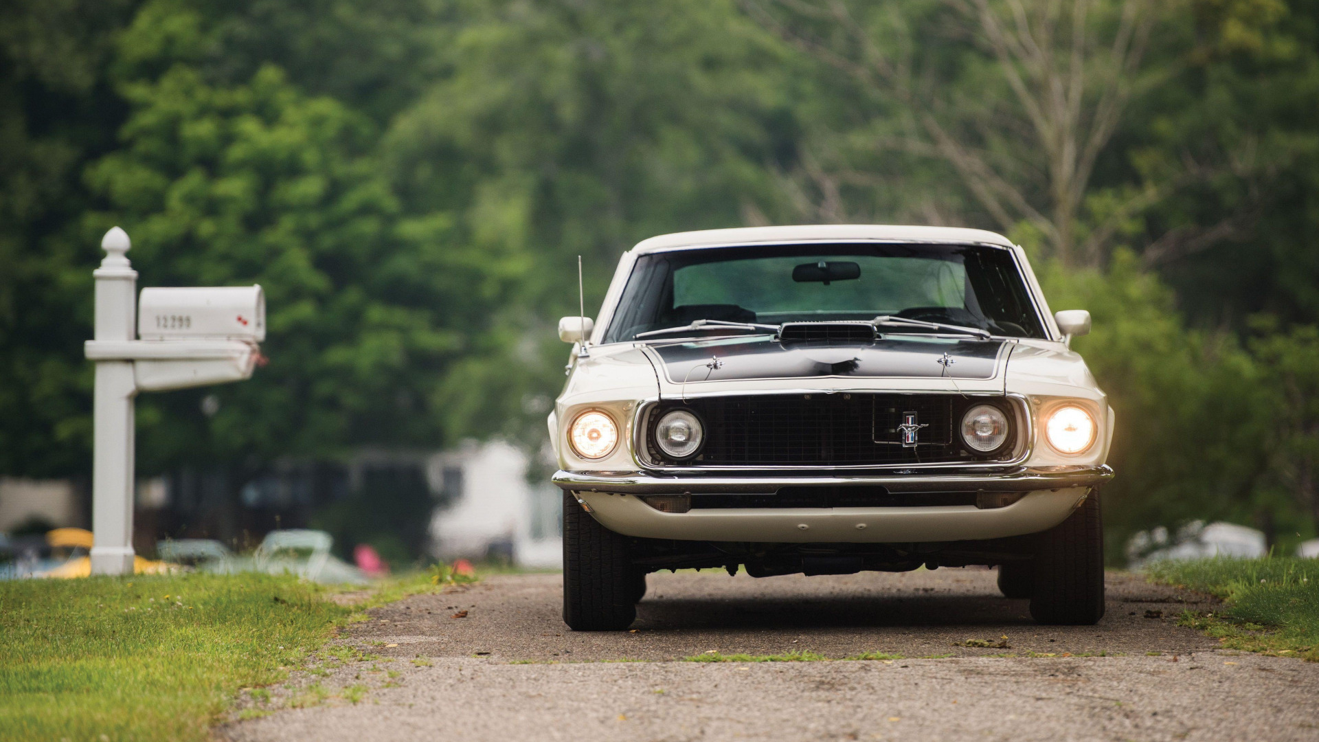 Скачать Ford Mustang 1969 обои на рабочий стол