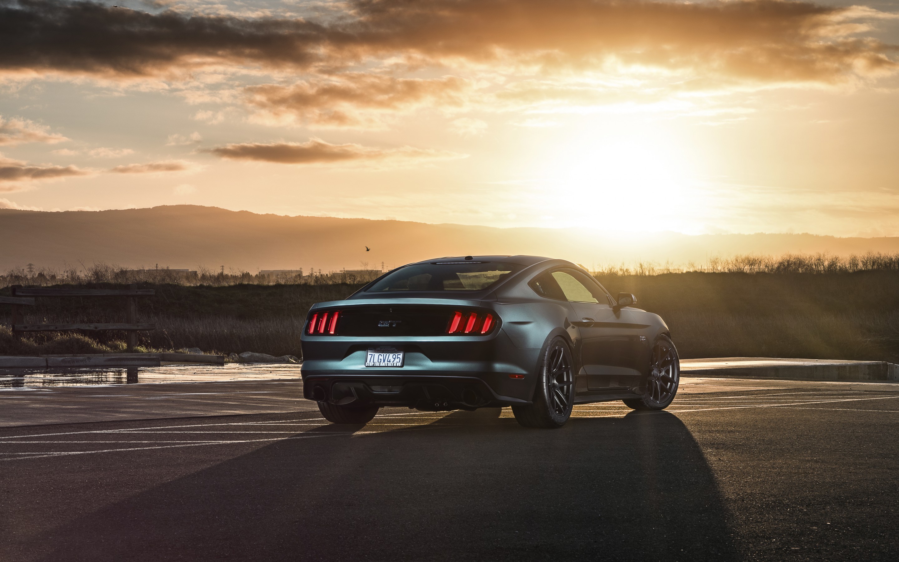 Скачать ford mustang, 2015, gt обои на рабочий стол