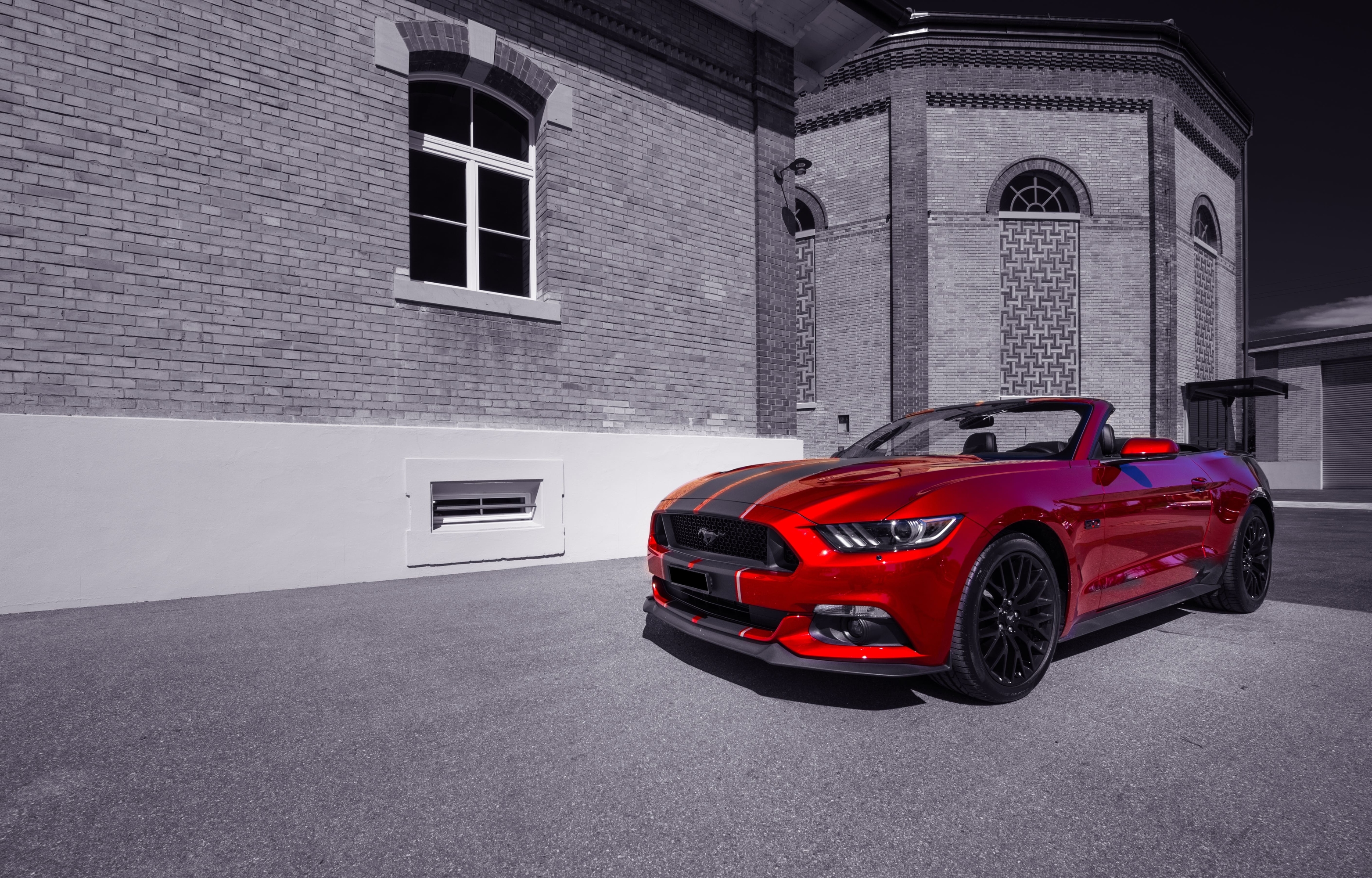 Скачать Ford Mustang GT Convertible обои на рабочий стол