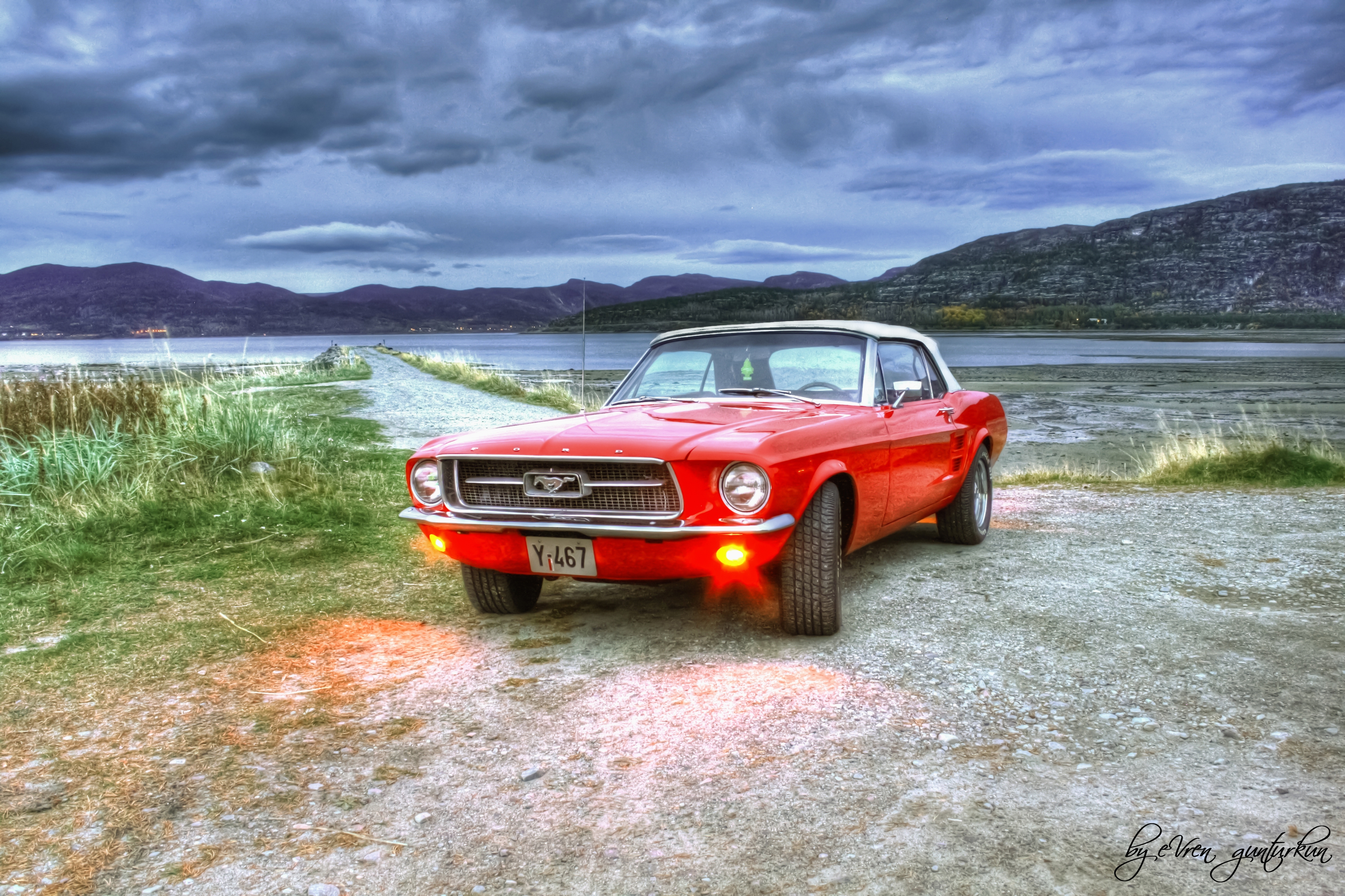 Скачать форд, mustang, hdr обои на рабочий стол