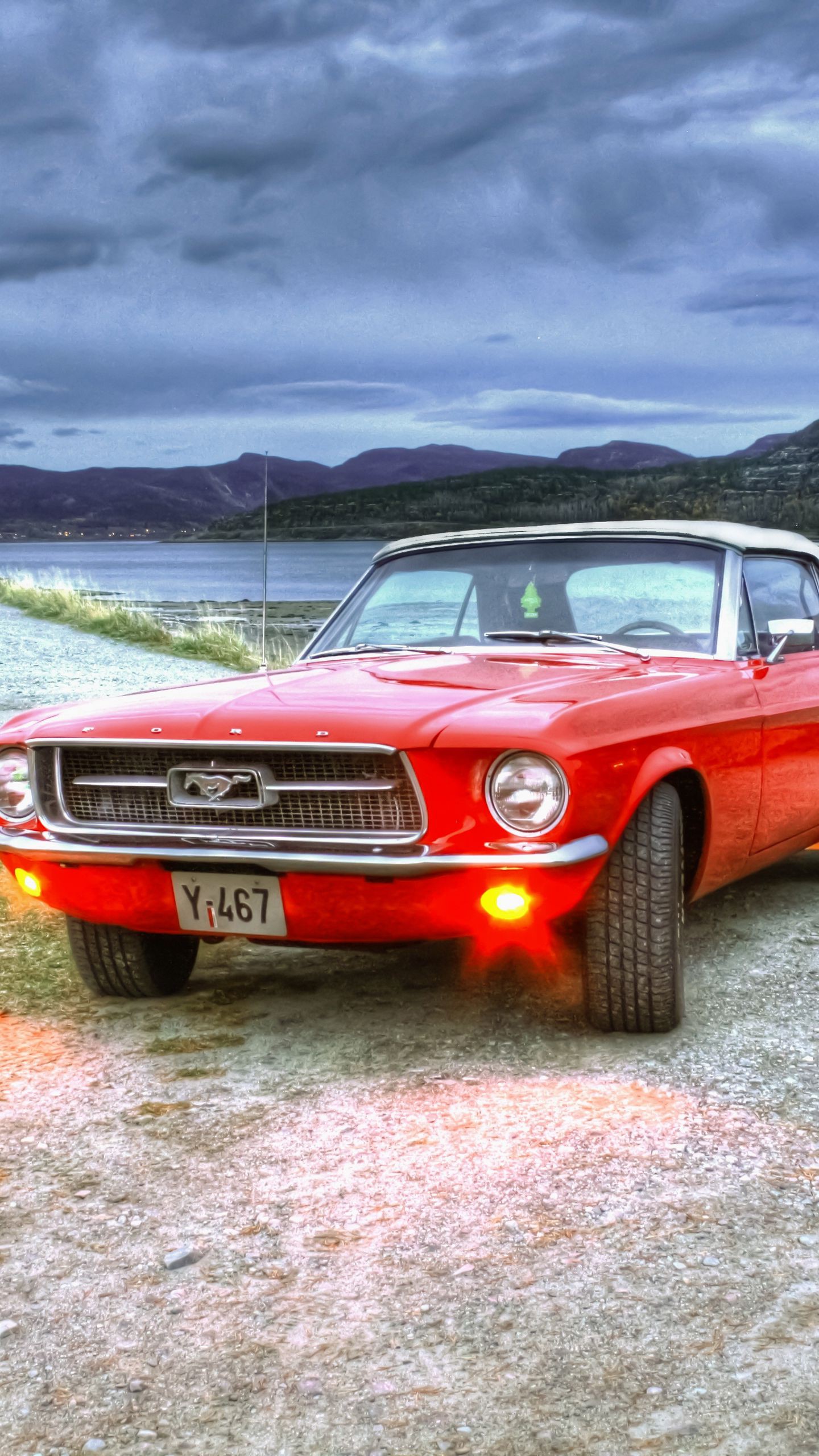 Скачать форд, mustang, hdr обои для телефона