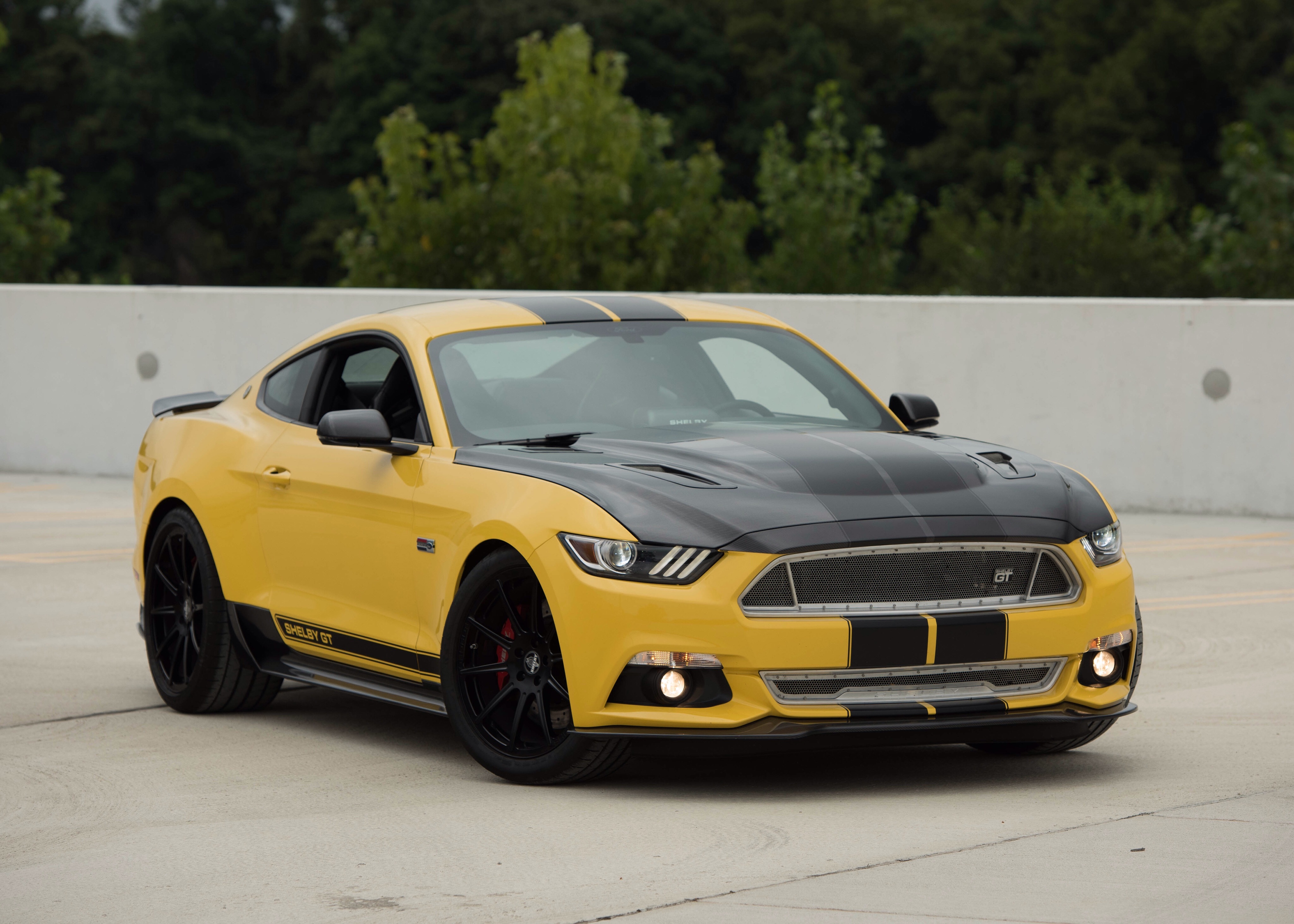 Скачать ford mustang, shelby, gt, вид сбоку обои на рабочий стол