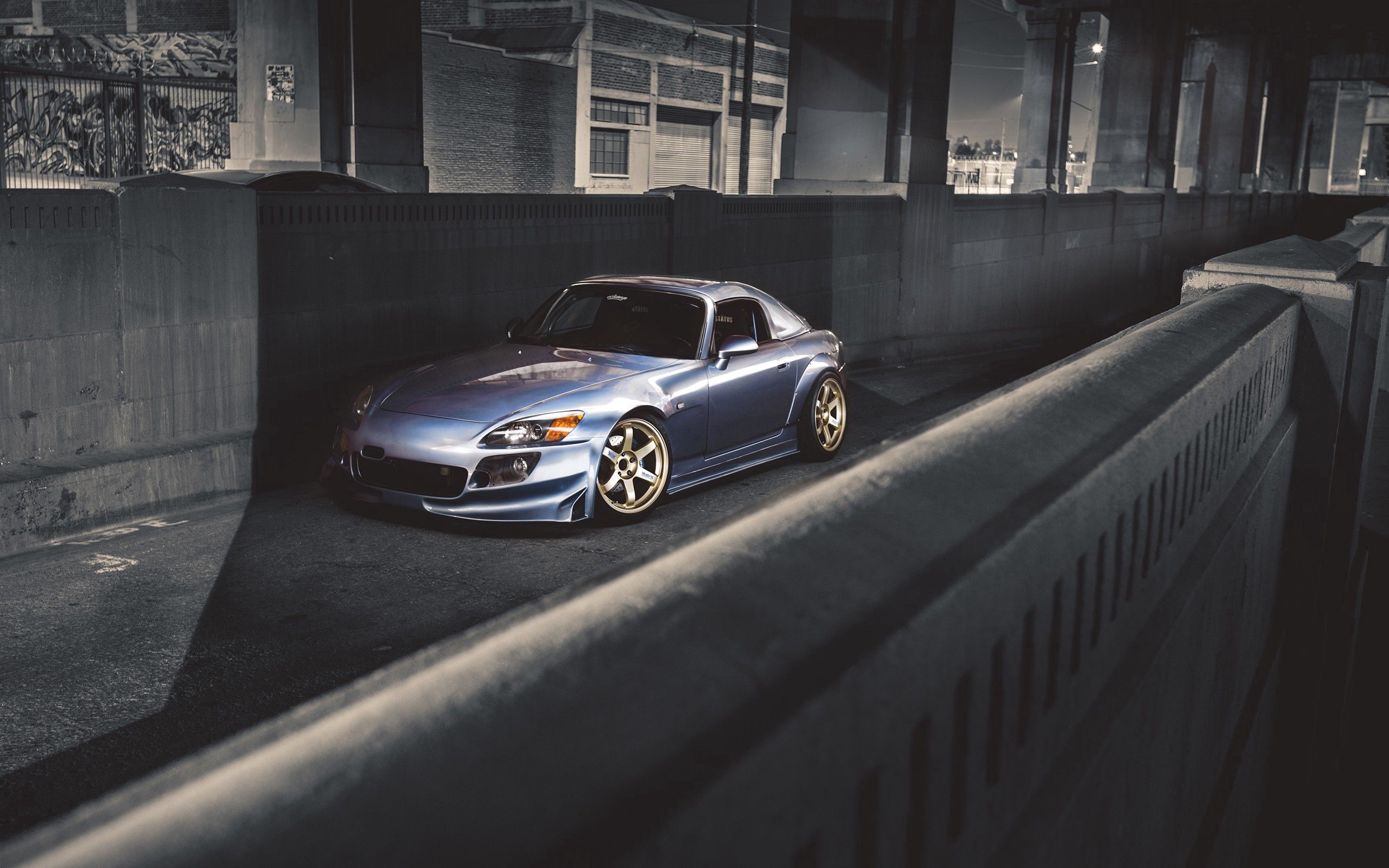 Скачать honda s2000, улица, машина обои на рабочий стол