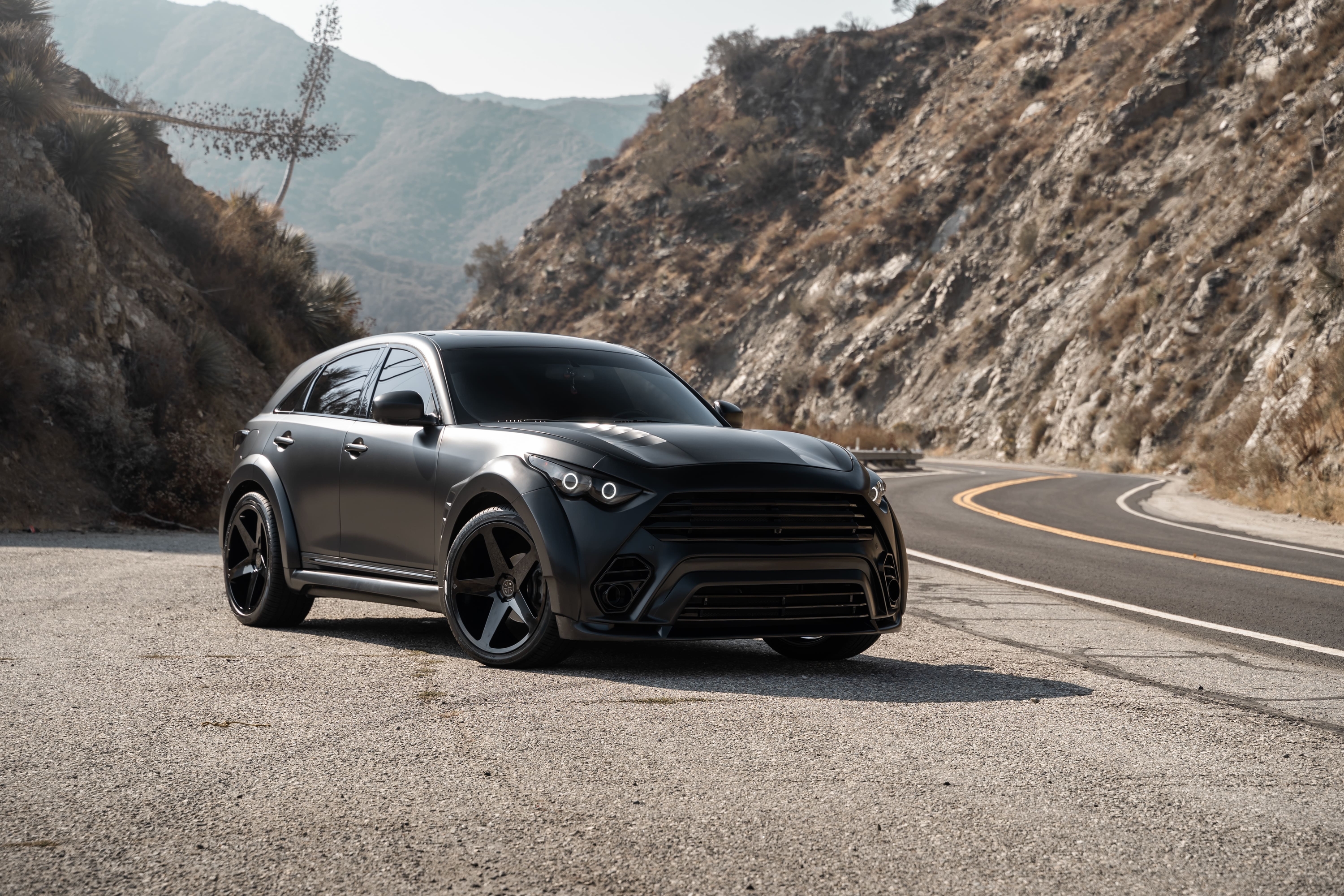 Скачать Infiniti QX70 Renegade Body Kit обои на рабочий стол