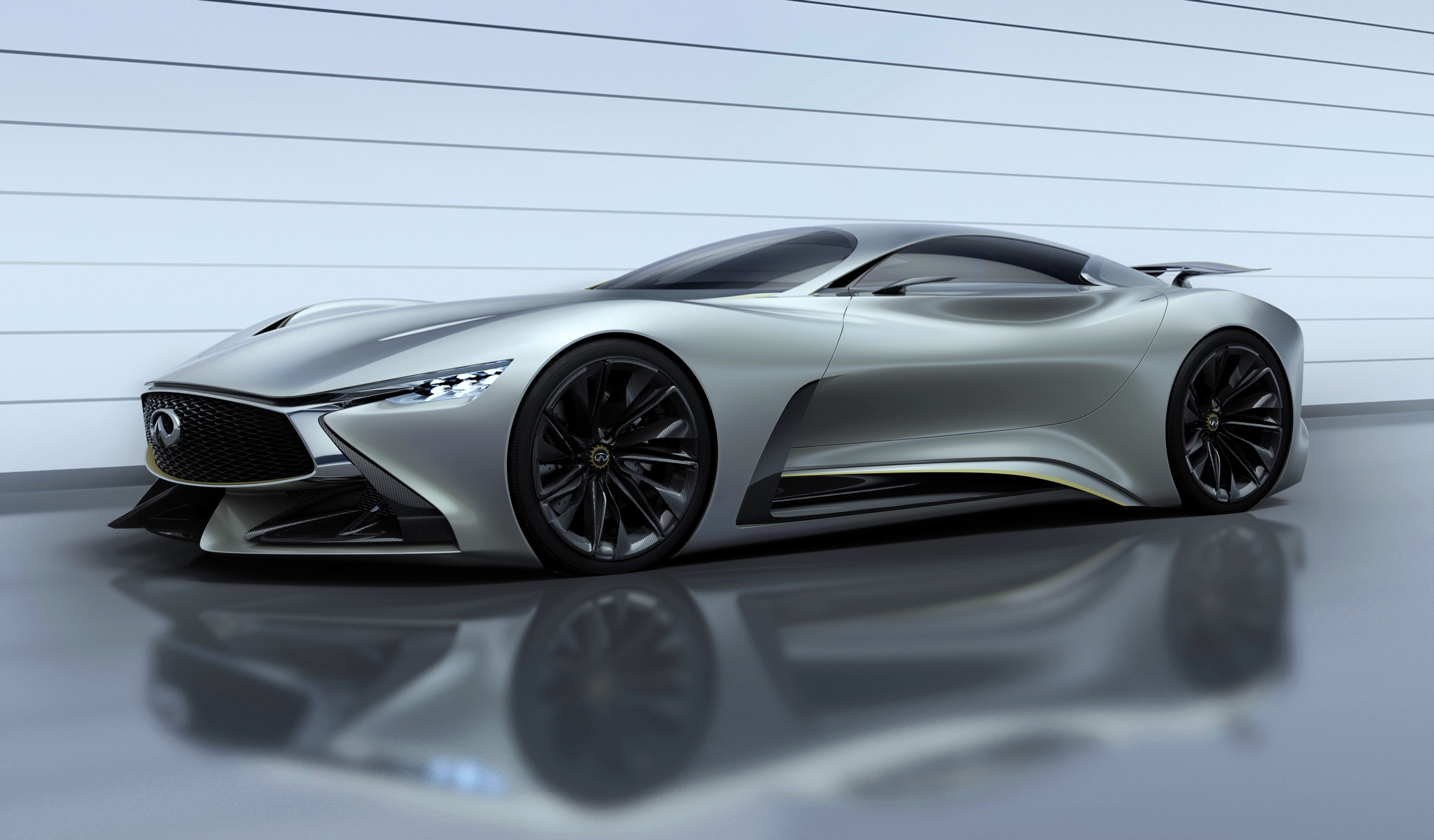 Скачать infiniti, vision, gran turismo, 2014, концепт обои на рабочий стол