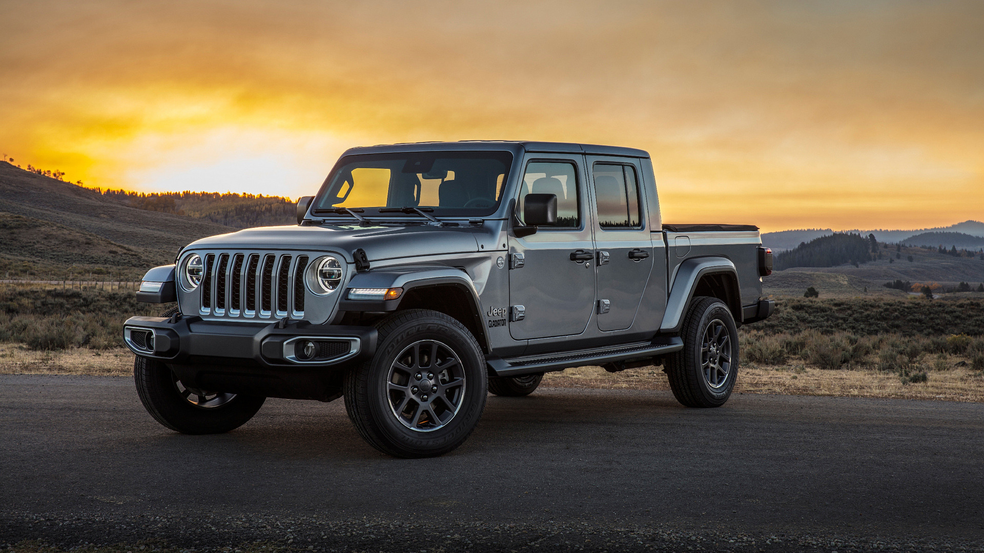 Скачать Jeep Gladiator Overland обои на рабочий стол