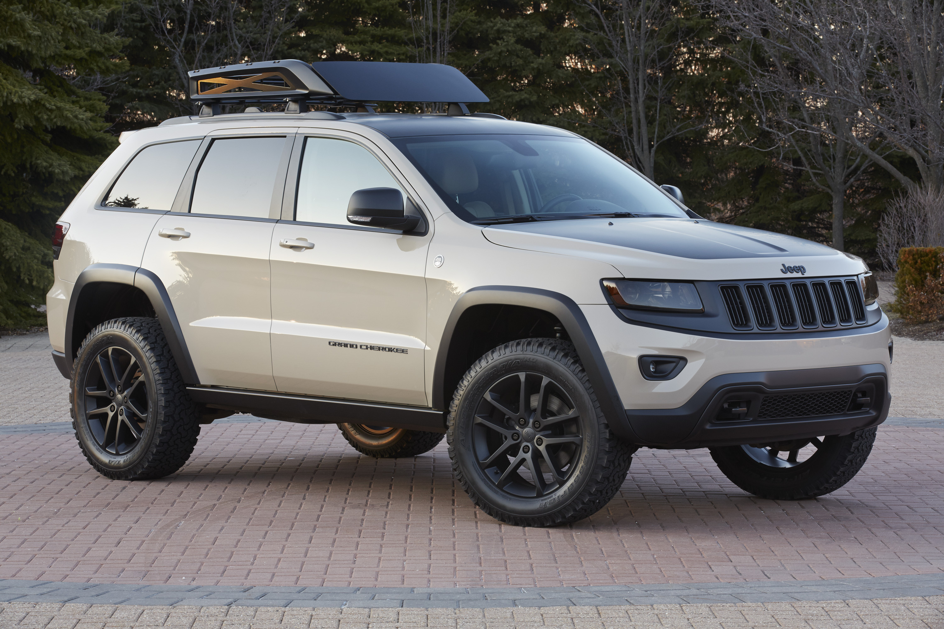 Скачать jeep, концепт, внедорожник, grand, cherokee, ecodiesel trail warrior, jeep performance обои на рабочий стол