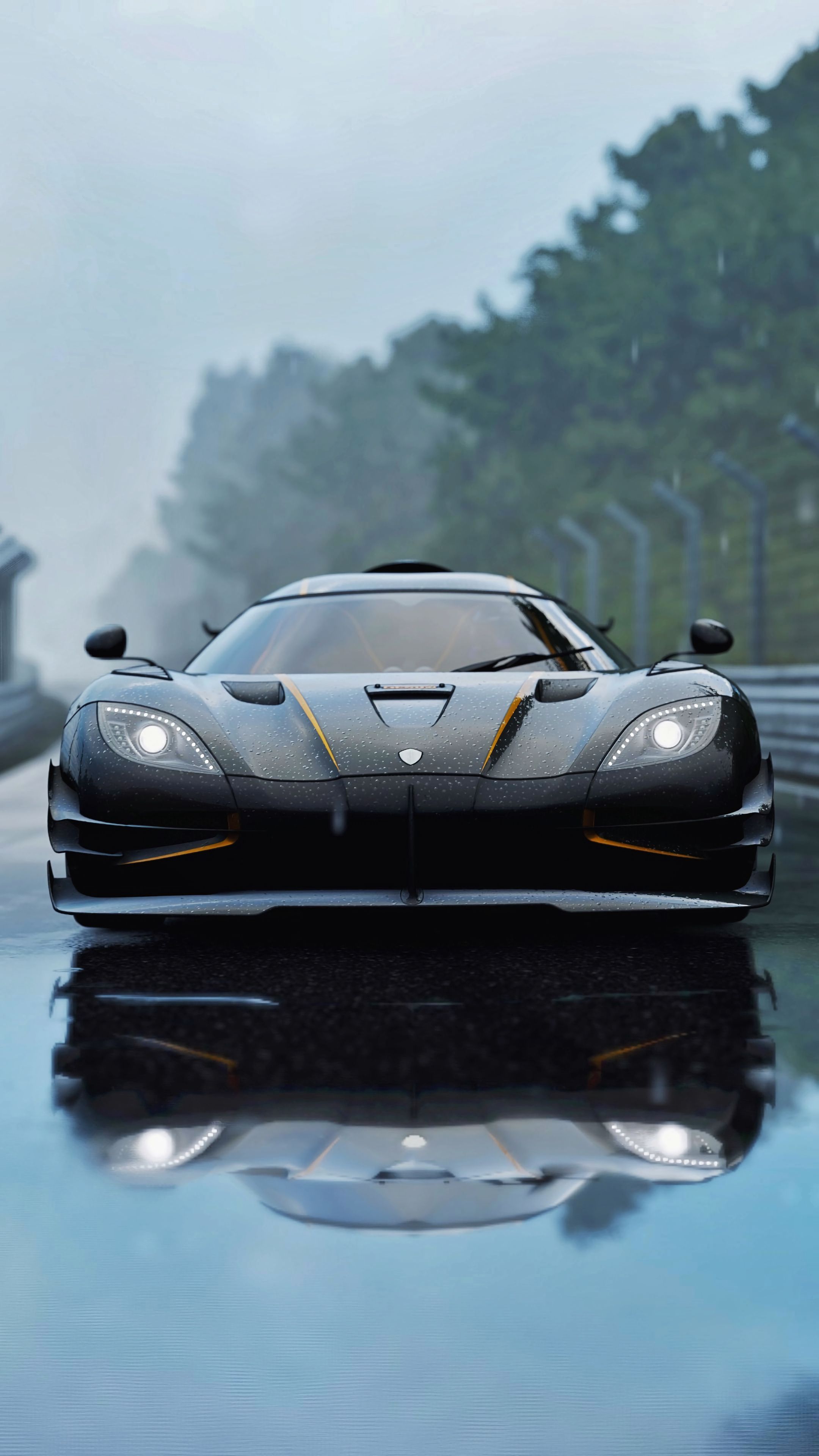 Скачать koenigsegg ccx, koenigsegg, спорткар, гонки, вид спереди обои для телефона