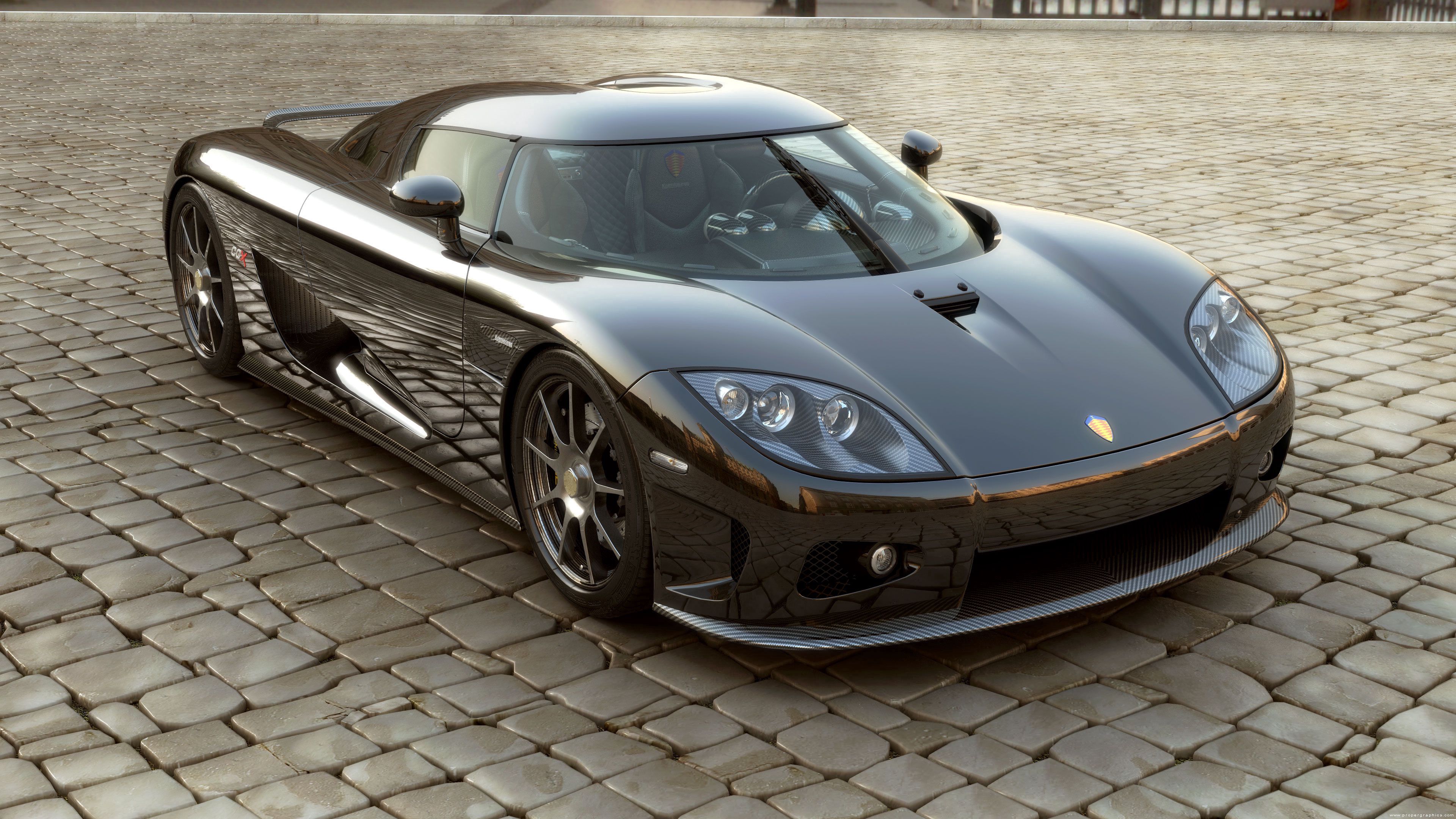 Скачать koenigsegg ccx, koenigsegg, вид спереди обои на рабочий стол