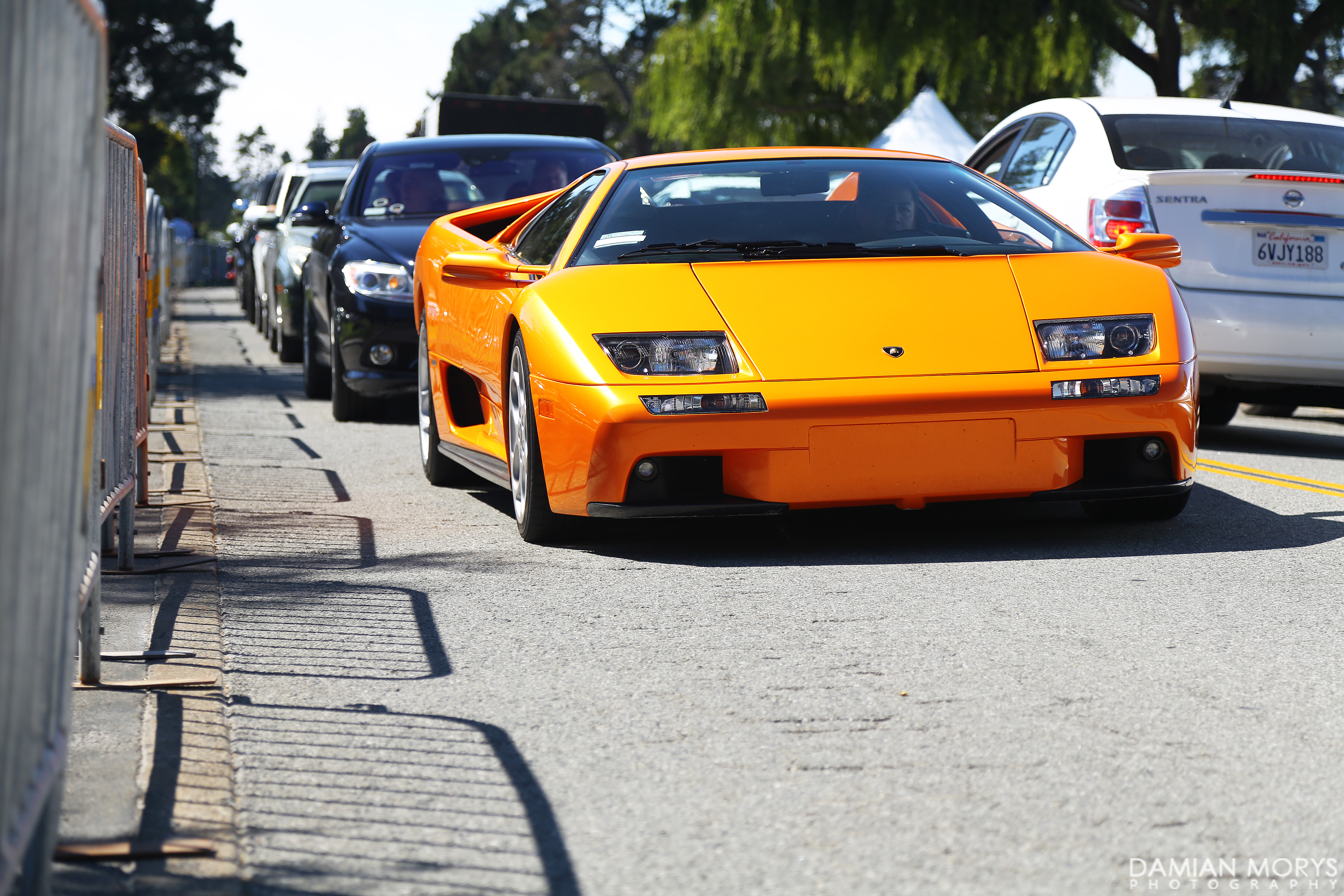 Скачать lamborghini diablo, lamborghini, автомобиль, желтый обои на рабочий стол