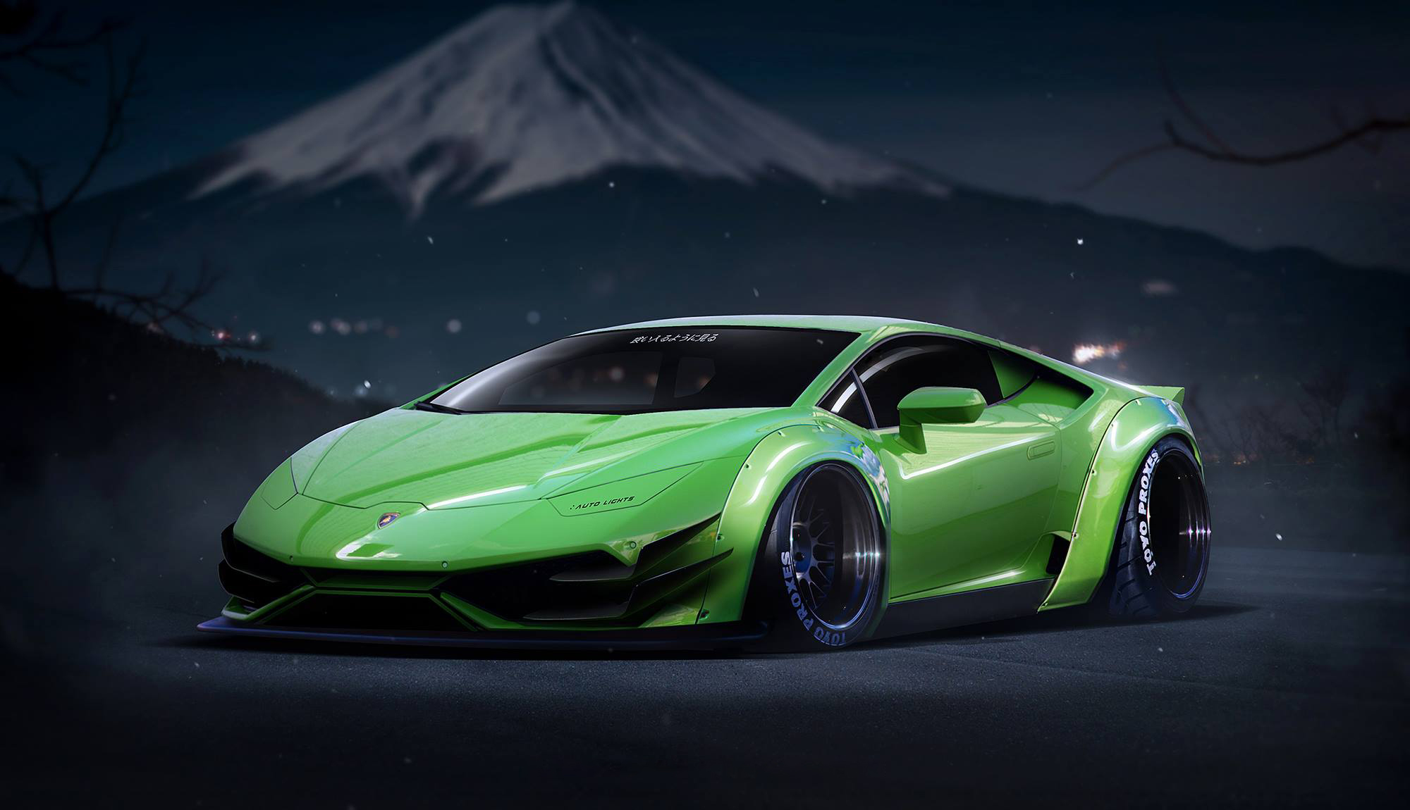 Скачать lamborghini, huracan, lp640-4 обои на рабочий стол