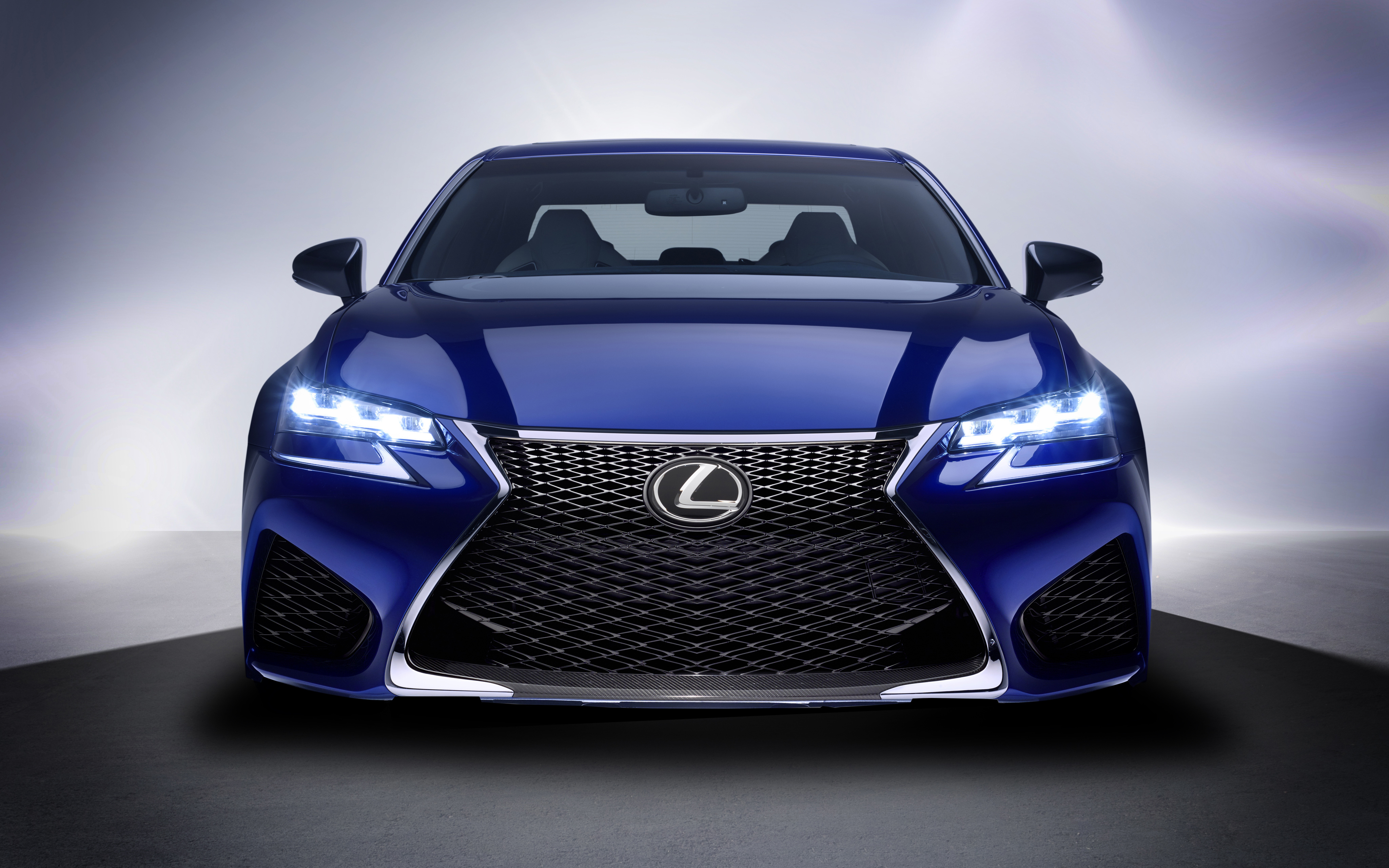 Скачать lexus gs f, lexus, вид спереди обои на рабочий стол