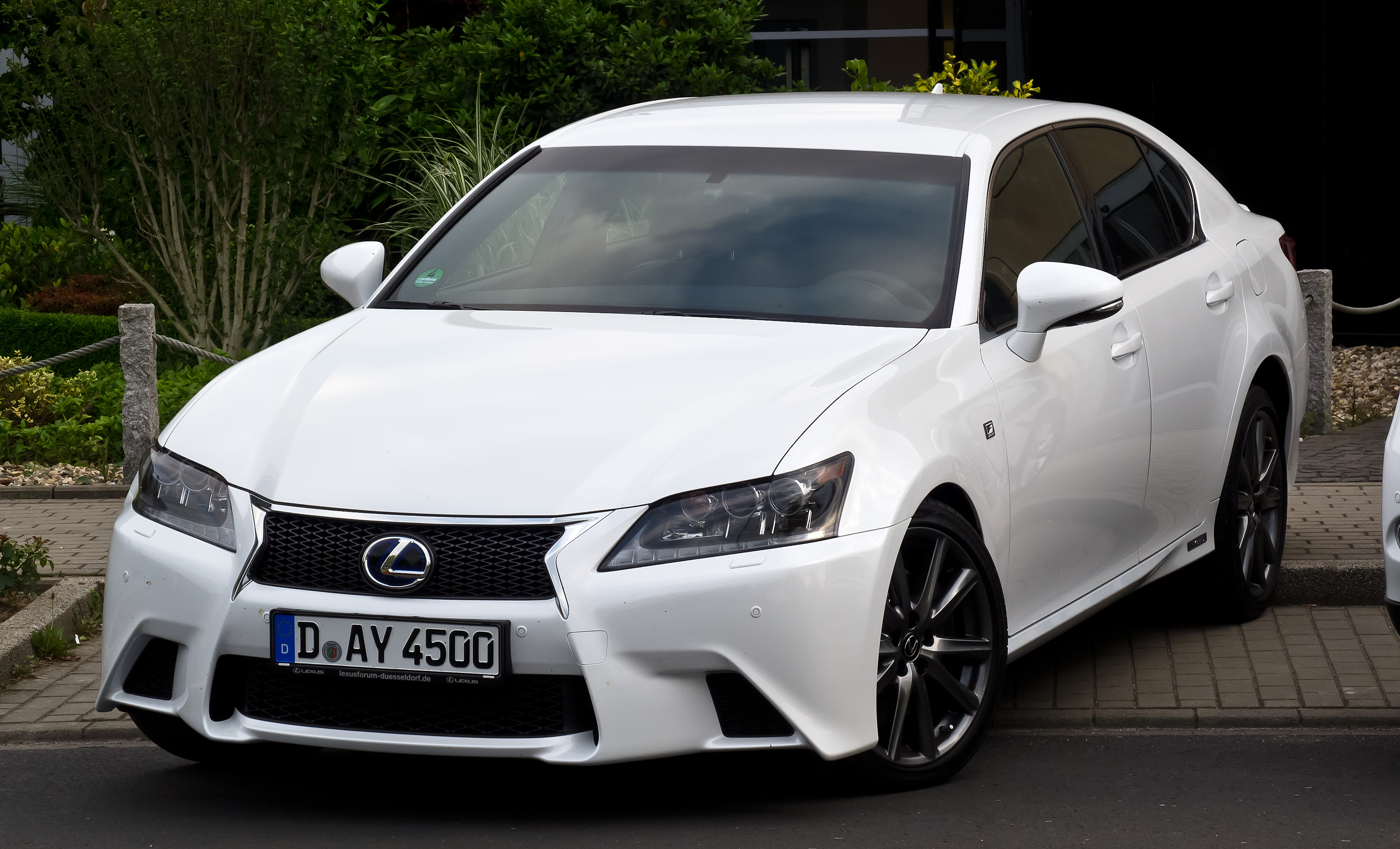 Скачать lexus, gs450h, f sport, белый обои на рабочий стол