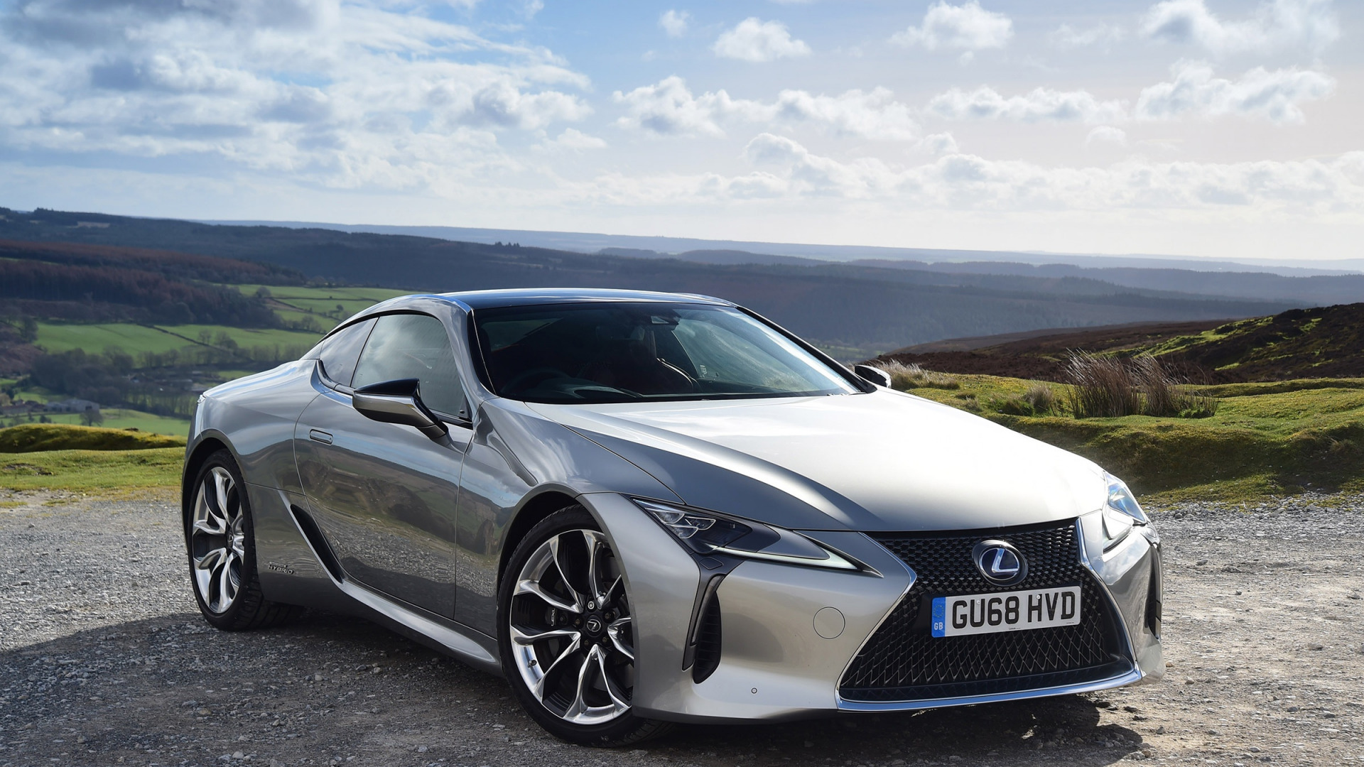 Скачать Lexus LC 500h обои на рабочий стол