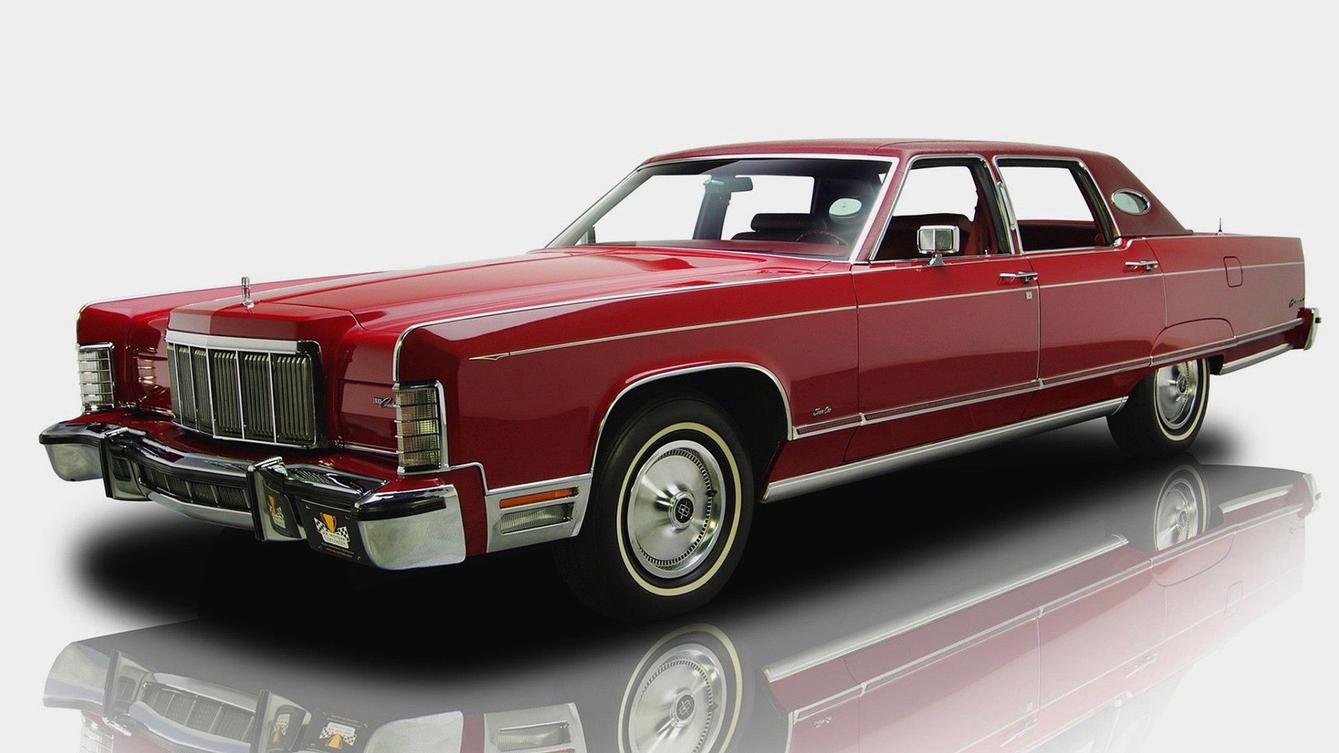 Скачать lincoln continental, 1976, автомобиль, car luxury, ретро обои на рабочий стол