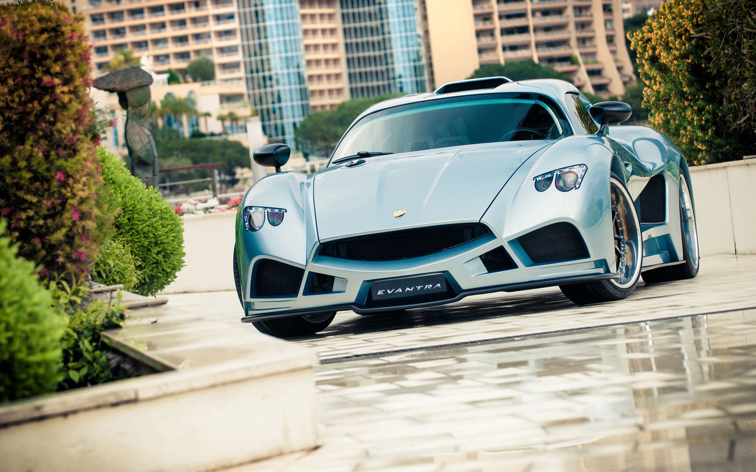 Скачать mazzanti, evantra, суперкар, стиль, вид спереди обои на рабочий стол