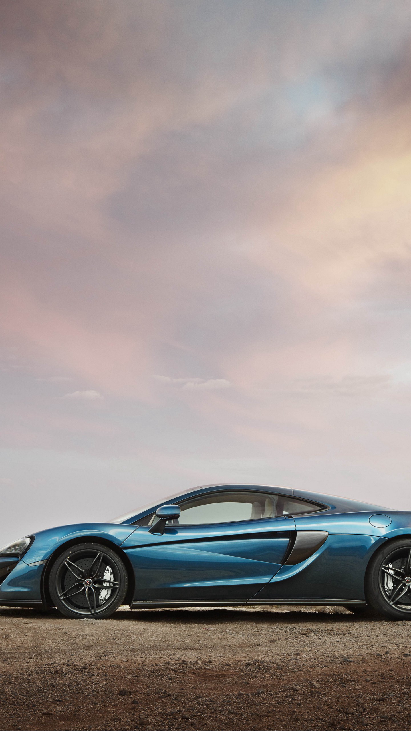 Скачать mclaren, 570gt, вид сбоку, авто обои для телефона