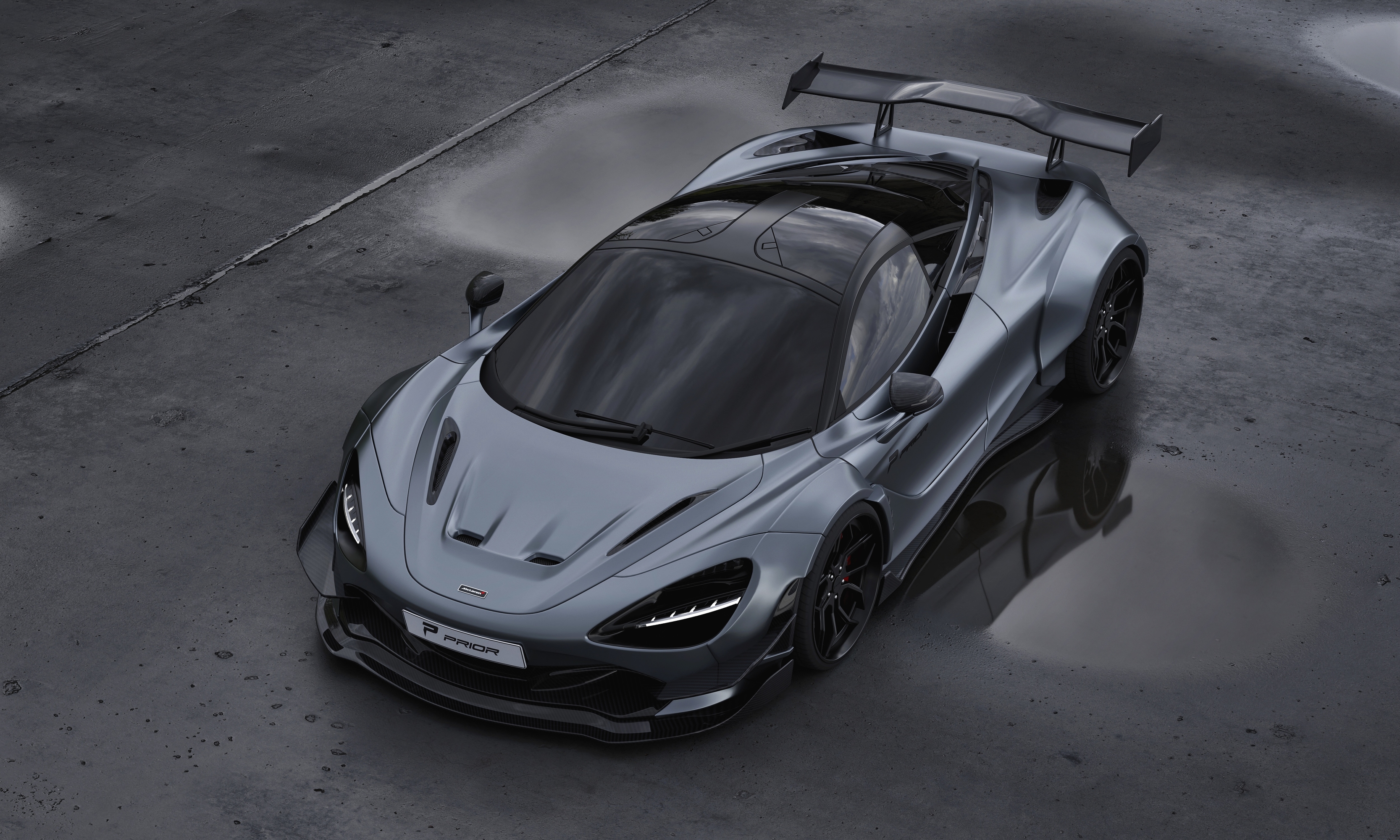 Скачать McLaren 720S обои на рабочий стол