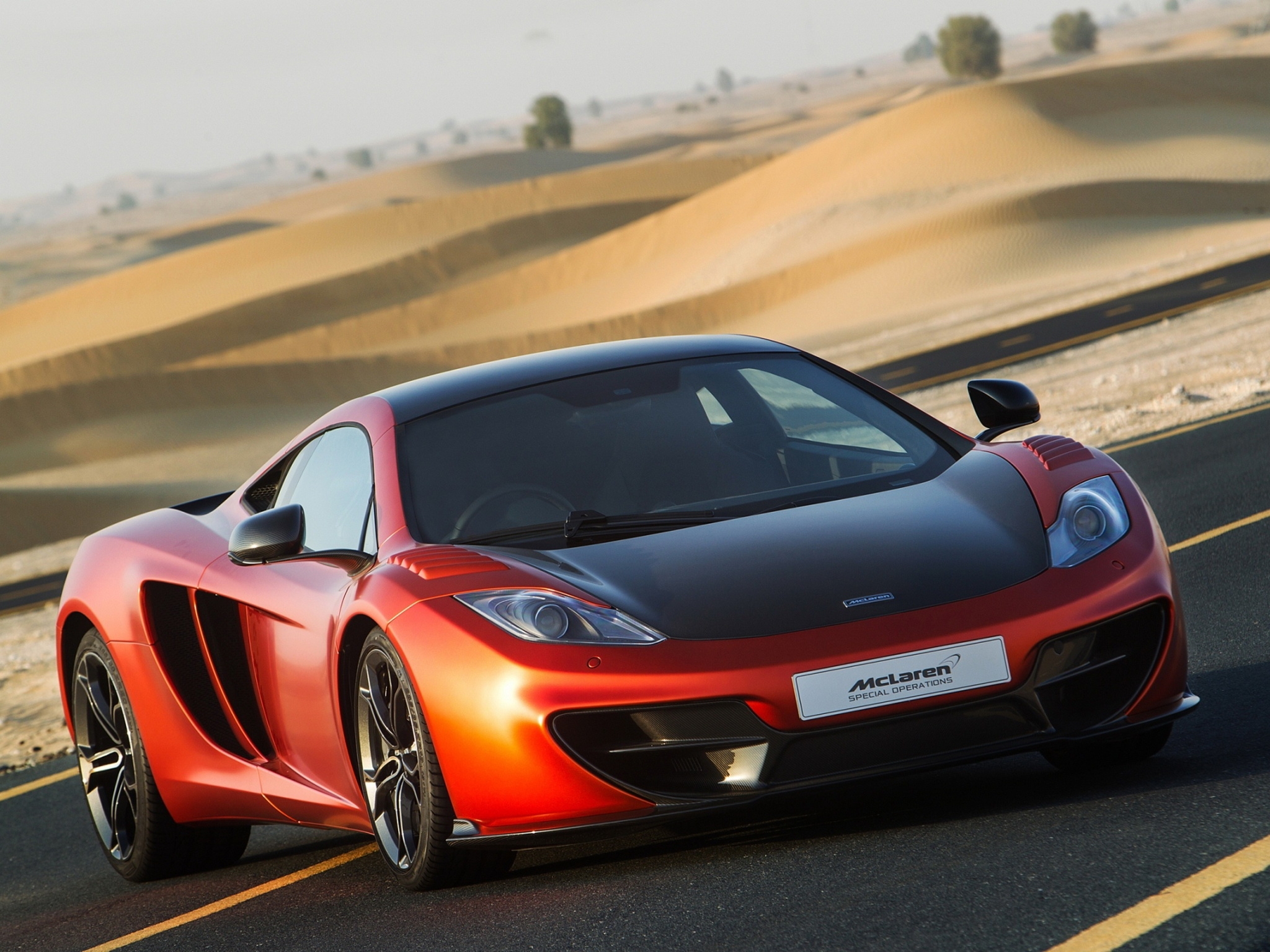 Скачать mclaren, mp4-12c, суперкар, трек обои на рабочий стол