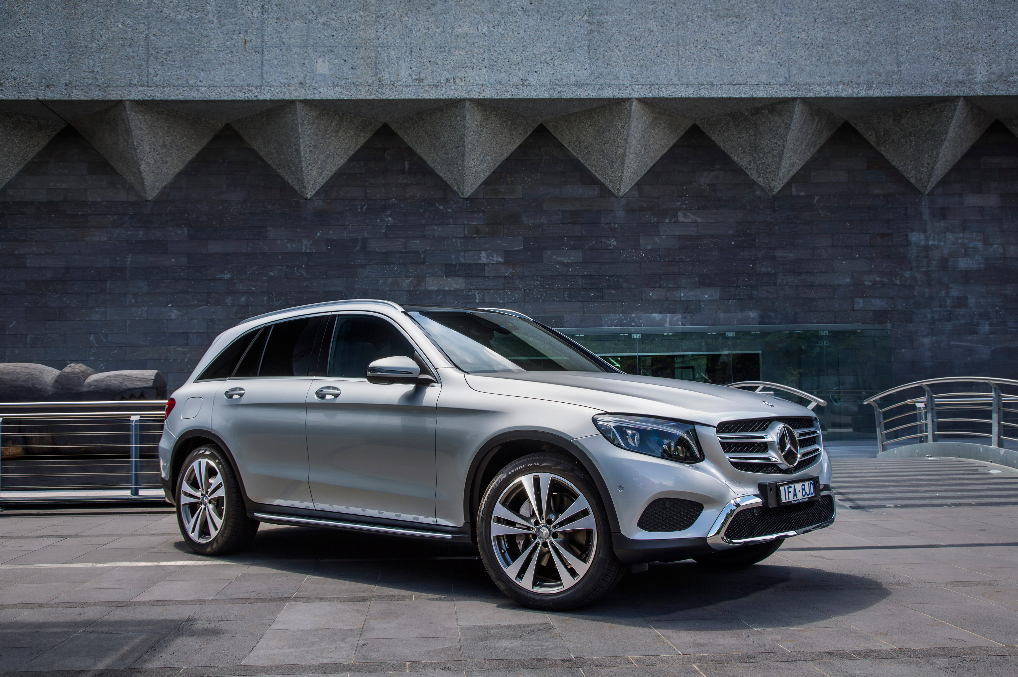 Скачать mercedes-benz, glc-class, x253, вид сбоку обои на рабочий стол