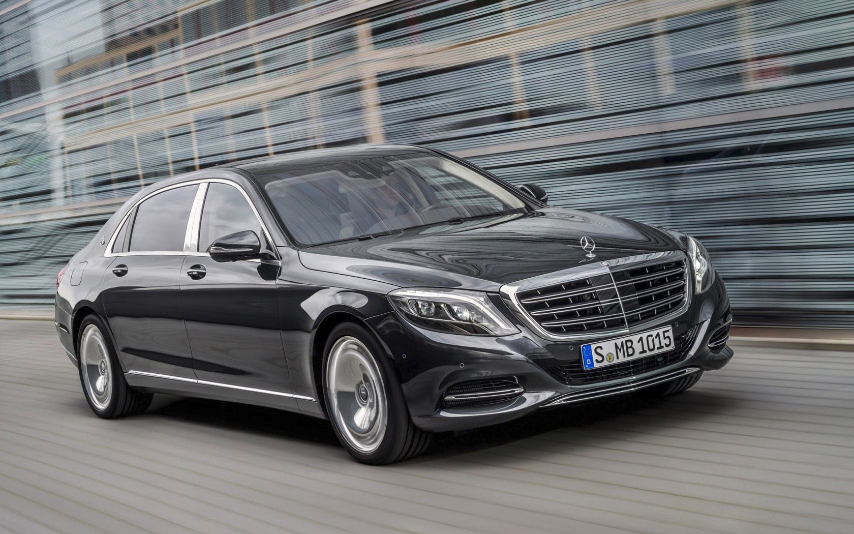 Скачать mercedes-benz, maybach, s-class, x222, вид сбоку обои на рабочий стол